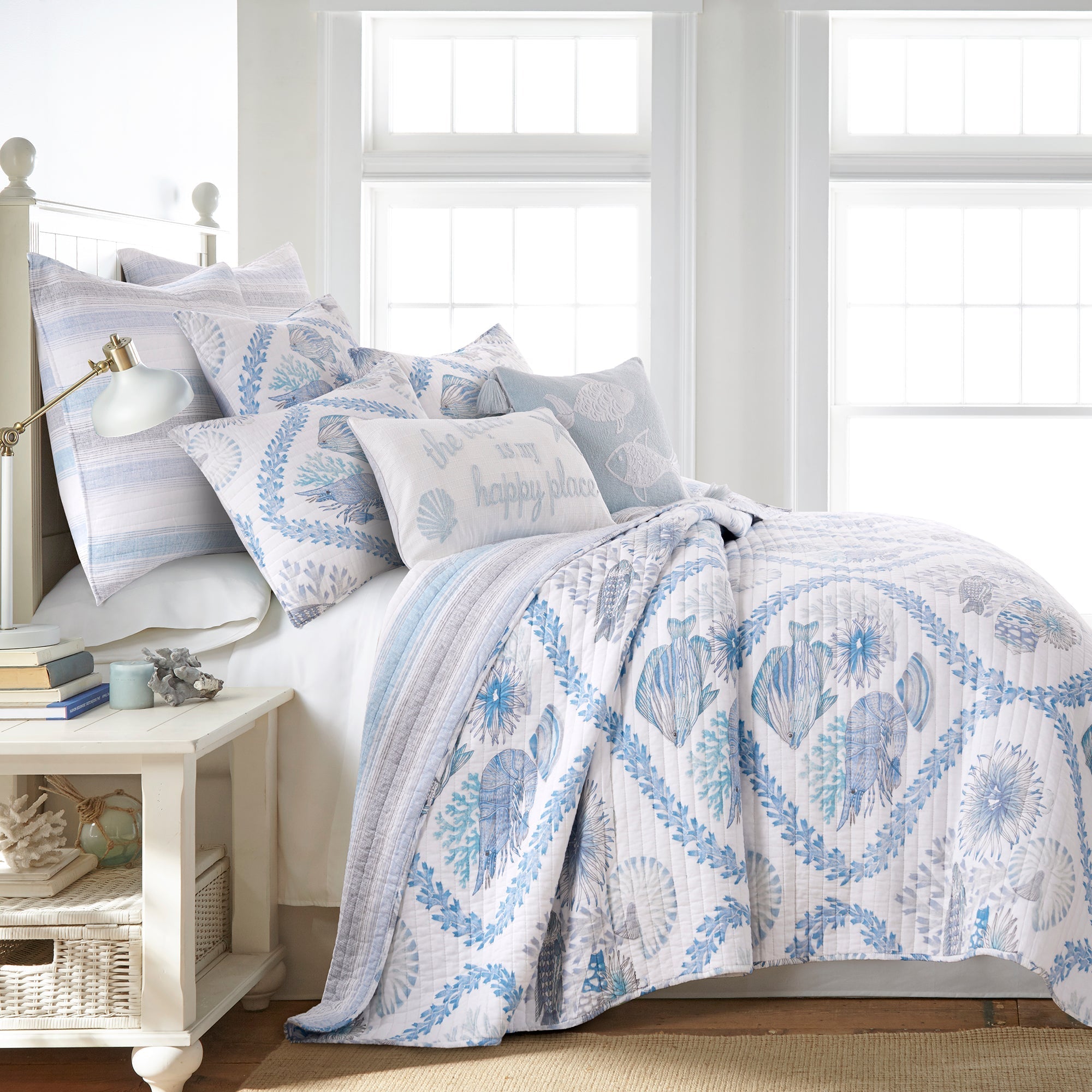Premium Sonesta Quilt Set - Queen Size, Soft & Breathable Bedding Set with Matching Pillow Shams - Perfect for Master Bedroom, Guest Room & Cozy Home Decor