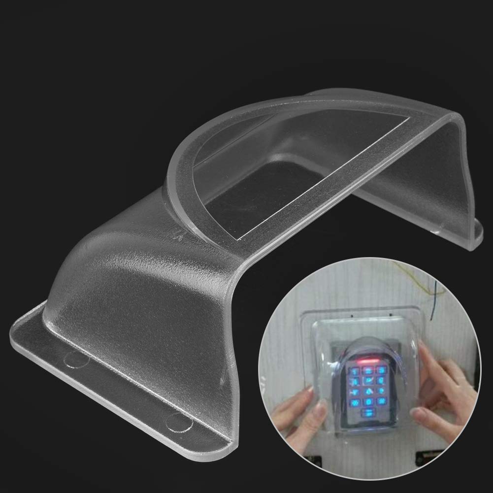 Waterproof Plastic Rain Cover for Door Access Control Keypad - Outdoor Protection