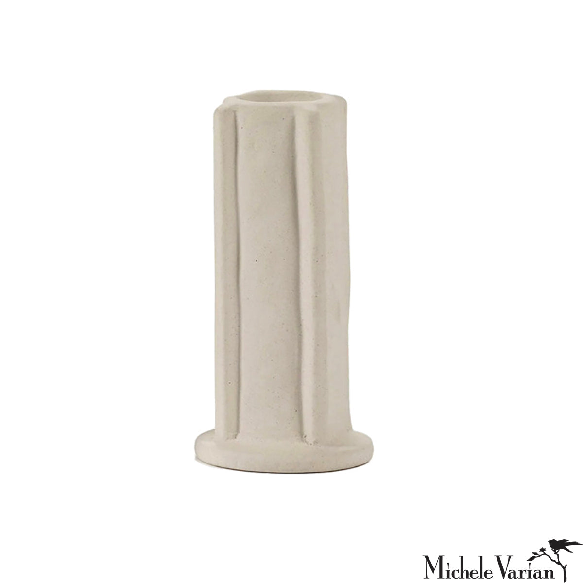 Elegant Fluted Column Candle Holder - Vertical Design for Home Decor, Weddings & Romantic Ambiance