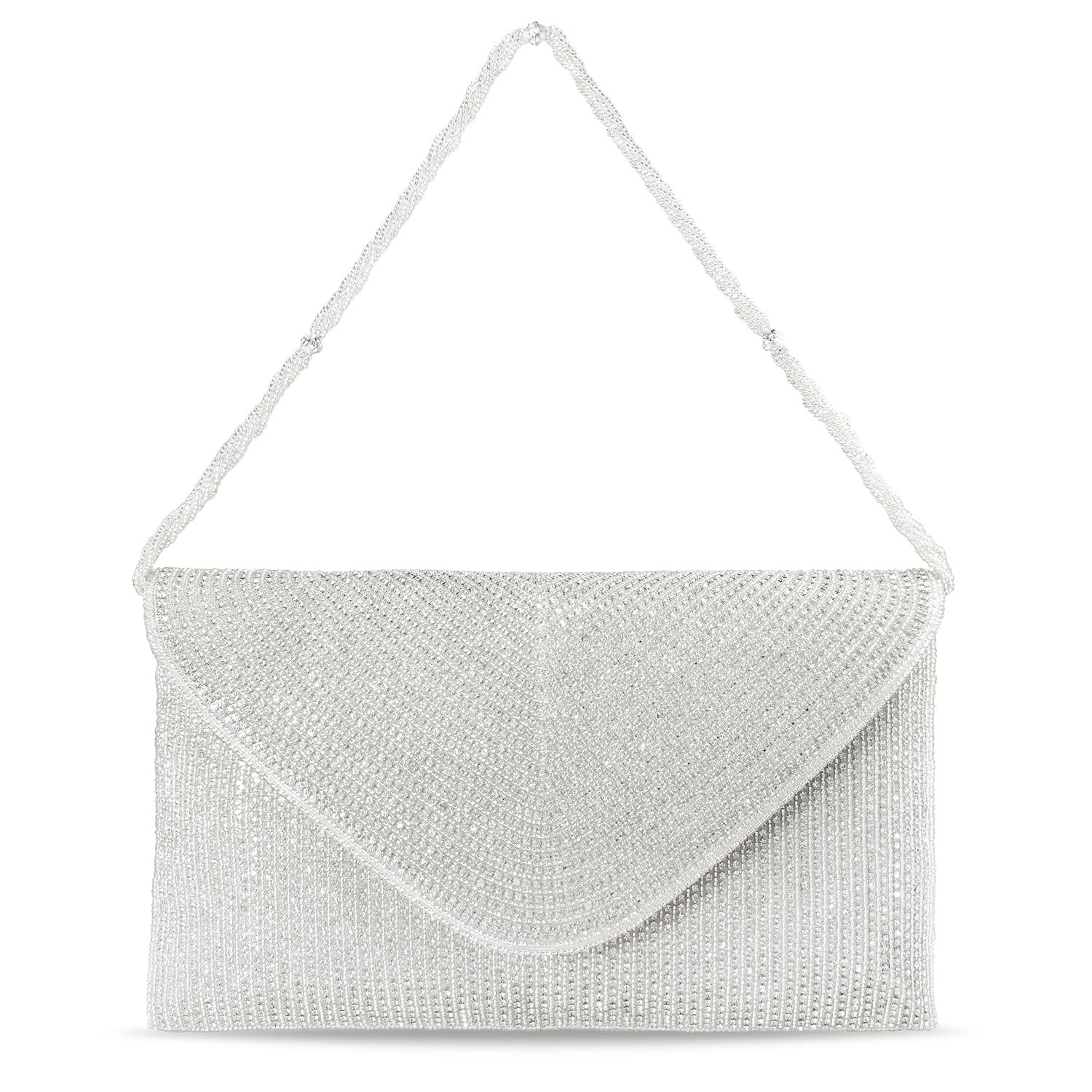 Elegant Aheli Indian Potli Bags for Women - Ethnic Beaded Clutch Purse with Drawstring | Perfect for Weddings, Parties & Evening Events