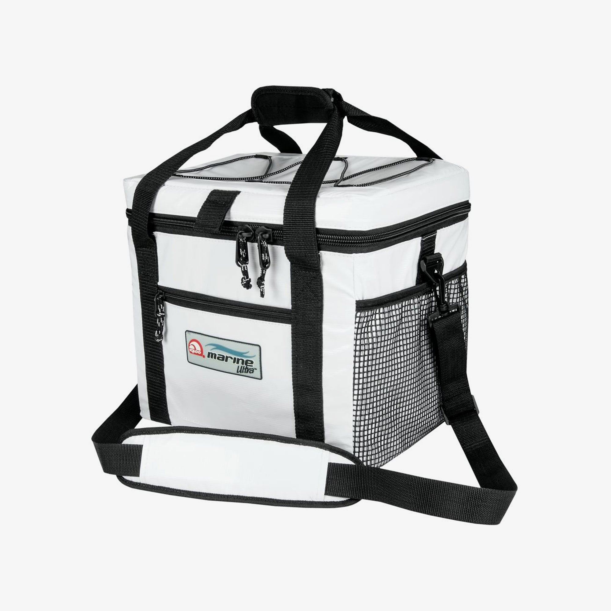 Marine Ultra 24 Can Insulated Cooler Bag - Portable Square Soft-Sided Cooler for Beach, Camping, Picnics & Outdoor Adventures
