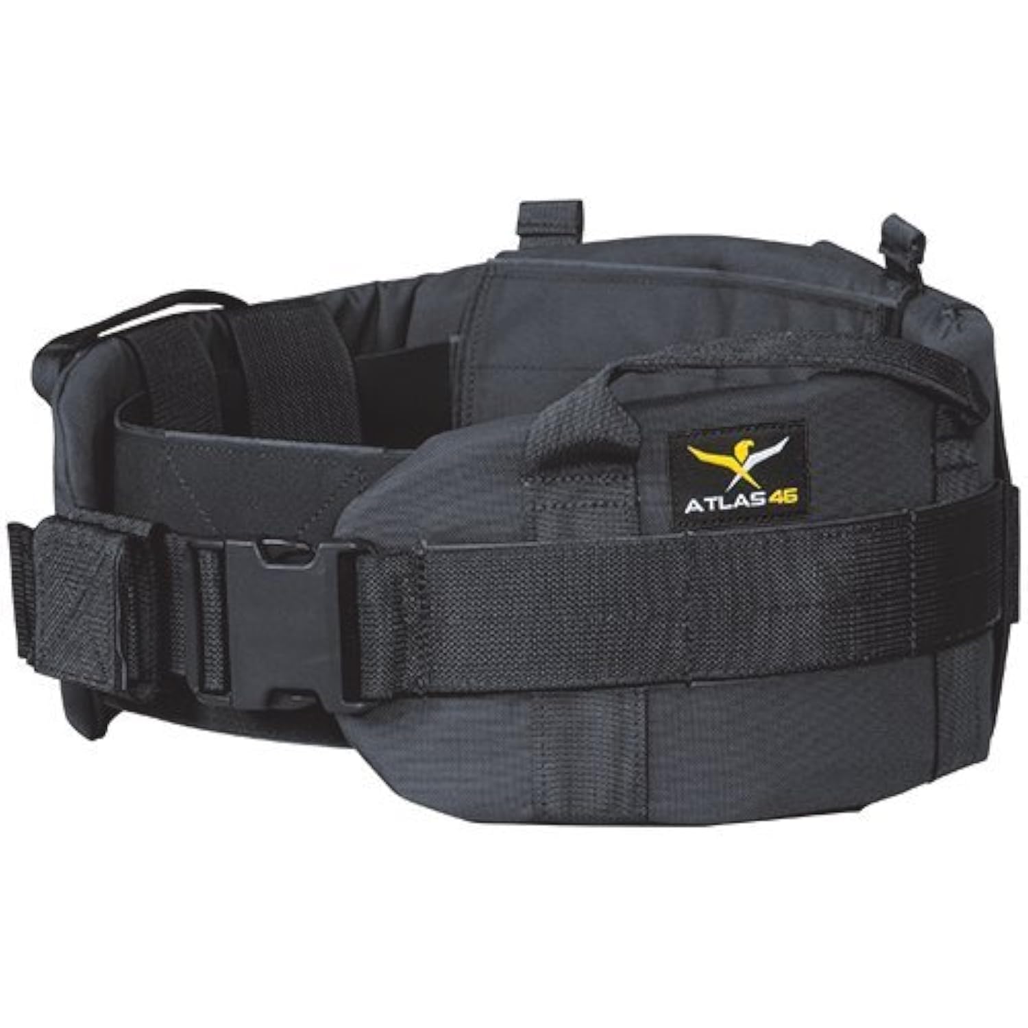 Atlas 46 AIMS Adjustable Padded Tool Belt for Construction & DIY - Black, Large (38