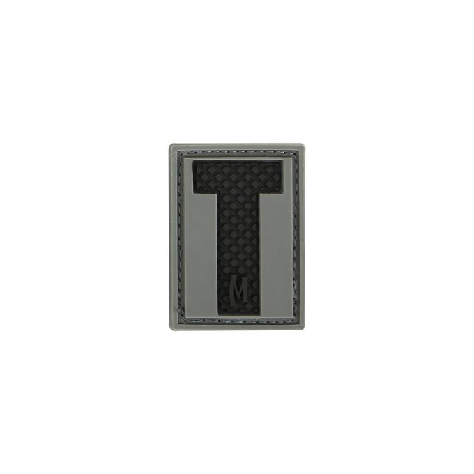 Letter T Morale Patch - Embroidered Iron-On Patch for Jackets, Hats, Bags - Custom Military & Tactical Gear Accessories - Perfect for DIY, Cosplay, and Outdoor Adventures
