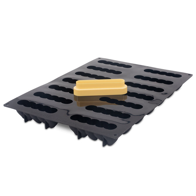 Antonio Bachour Pavoflex Silicone Mold - 14-Cavity Miami Design for Baking, Cake Decorating & Chocolate Making | Professional Pastry Tools for Home & Commercial Use