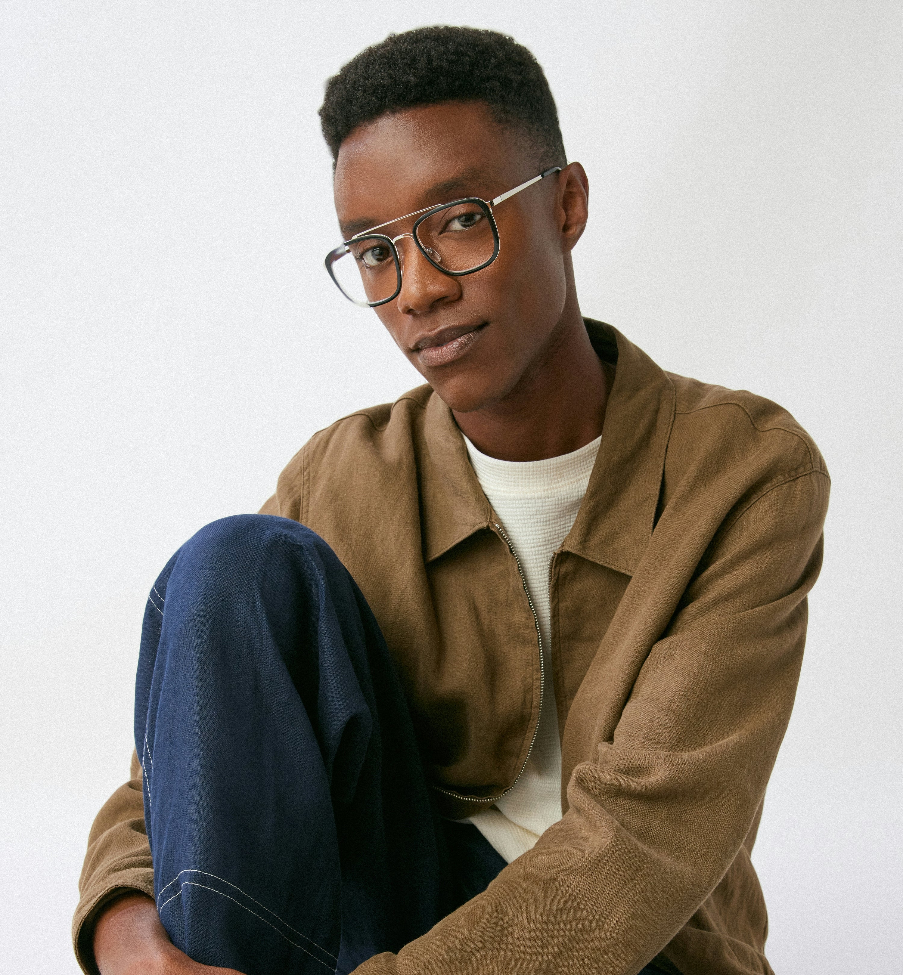 Stylish Ferris Eyeglasses for Men & Women - Trendy Lightweight Frame with UV Protection - Perfect for Reading, Driving & Daily Wear
