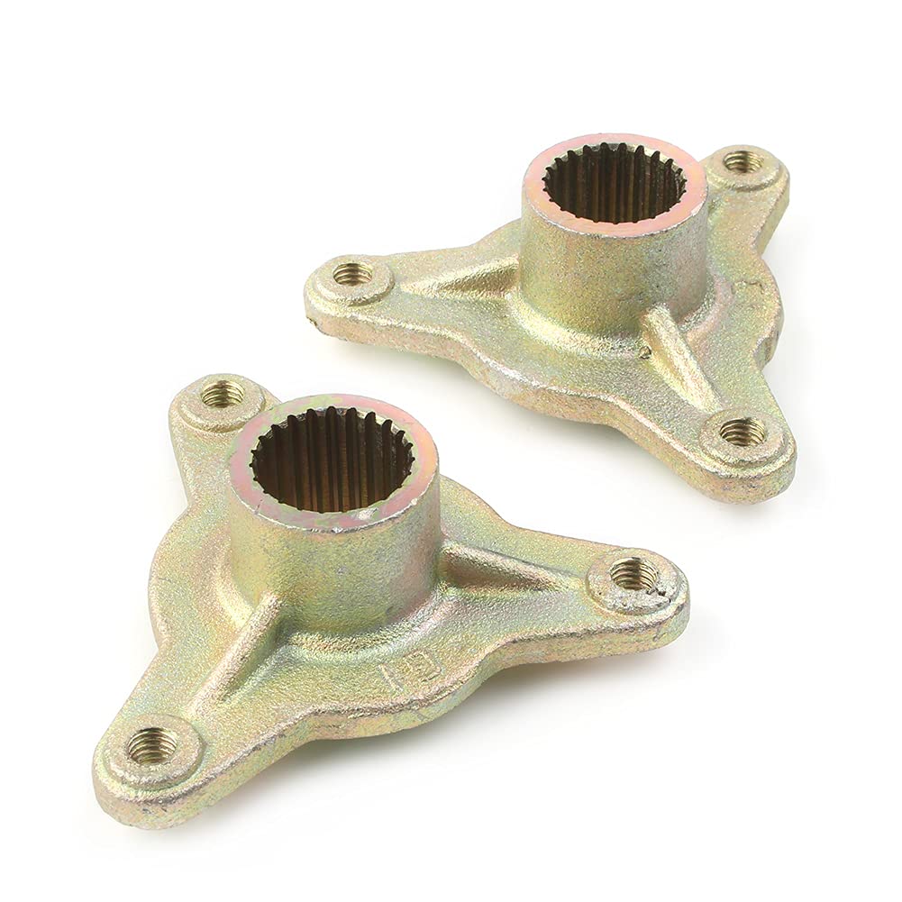 FSFY 1 Pair Universal 23 Teeth Rear Wheel Axle Hub Spline for 110cc 125cc ATV, Quad, Dirt Bike, Go Kart - Replacement Parts for Off-Road Vehicles & Powersports Accessories