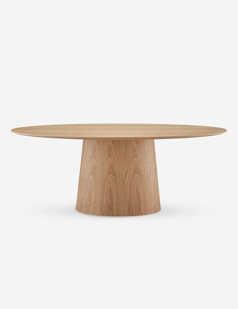 Beth Oval Dining Table - Modern Wooden Oval Dining Table for 6 - Perfect for Family Gatherings & Dinner Parties
