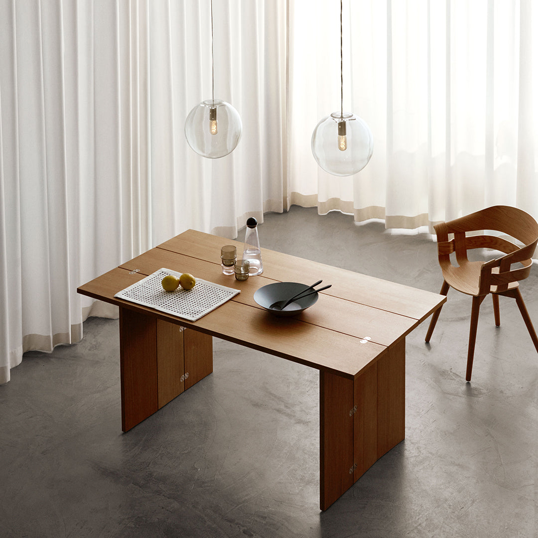 Stahl Flip Table - Modern Scandinavian Design by House Stockholm - Perfect for Small Spaces, Apartments & Home Offices