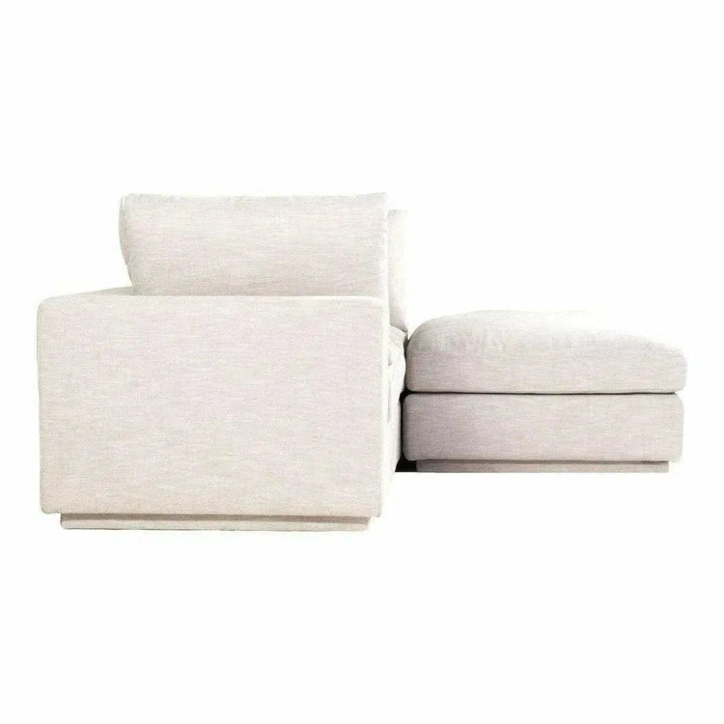3-Piece Grey Modular Scandinavian Sofa Set - Modern Sectional Couch for Living Room, Lounge & Small Spaces