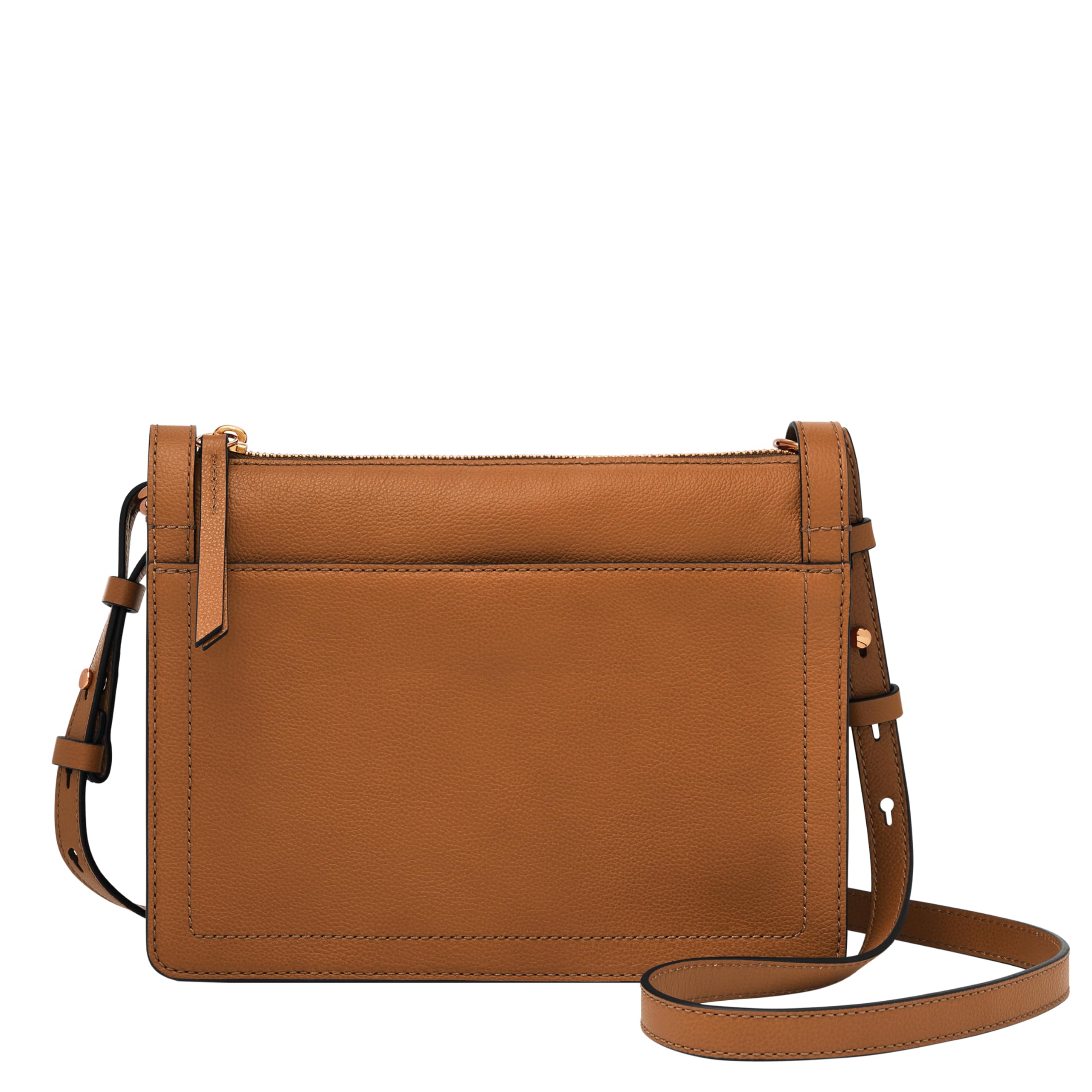 Fossil Women's Taryn Genuine Leather Crossbody Purse - Stylish Handbag for Everyday Use, Work & Travel