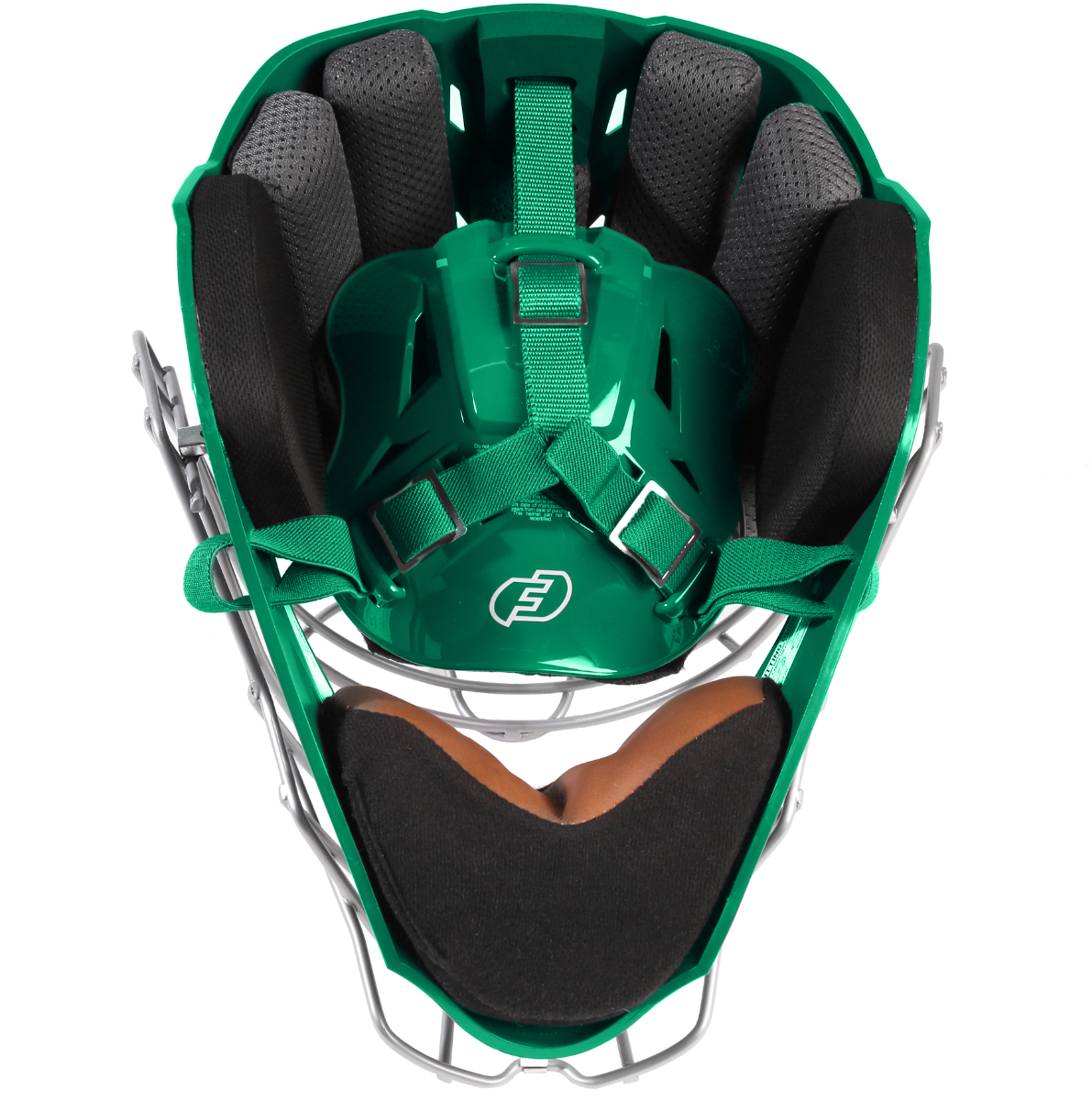 FORCE3 XS3® PRO Catchers Helmet - NOCSAE Certified Gloss Finish Baseball Catcher's Mask for Youth & Adult Players - Perfect for Games, Training & Safety Protection