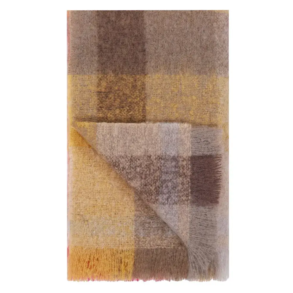Fontaine Sepia Throw Blanket - Soft & Cozy Decorative Throw for Couch, Bed, Sofa - Perfect for Home, Office, or Gift Giving