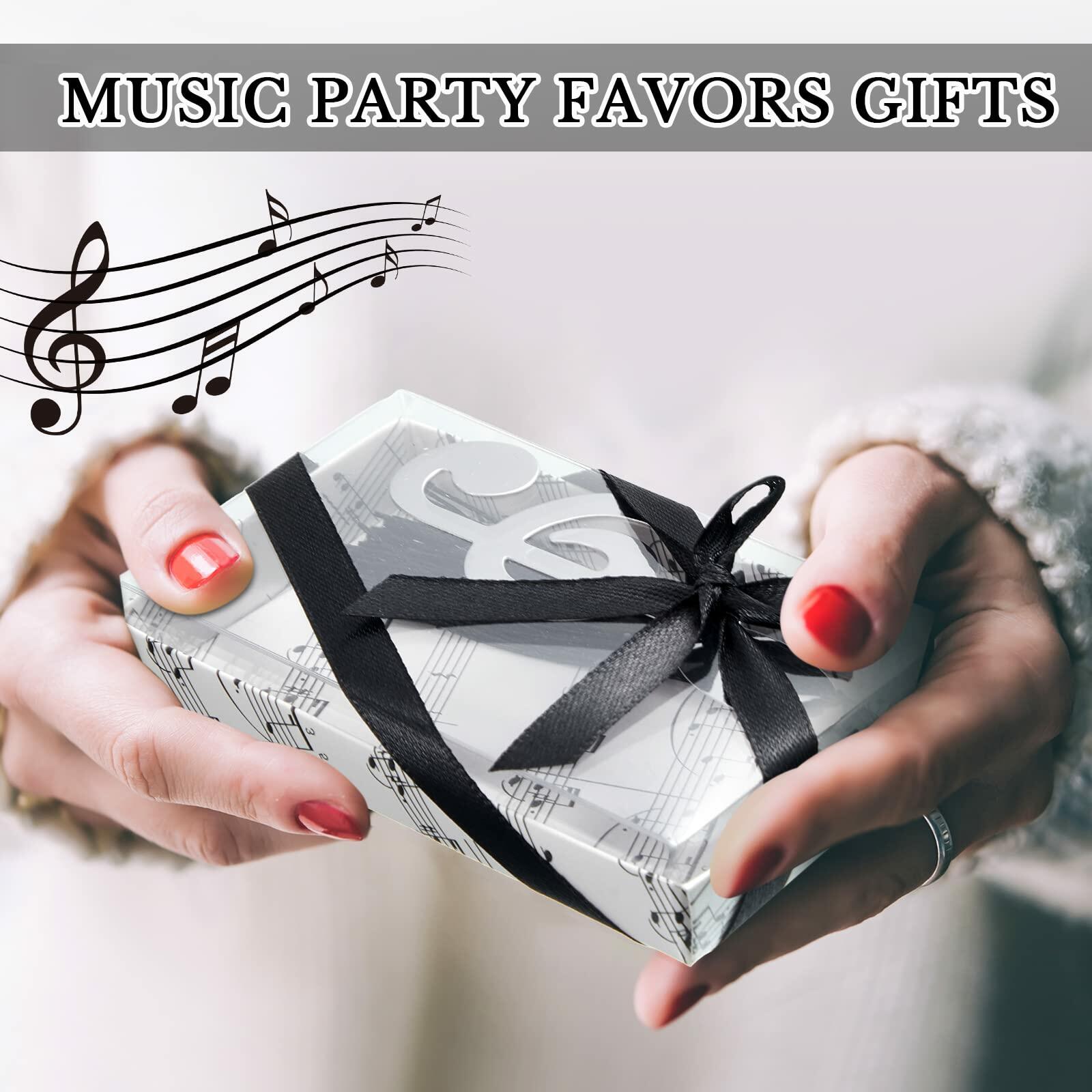 100 Pcs Elegant Silk Tassel Musical Notes Bookmarks - Perfect for Music Lovers, Party Favors, Gifts & Book Club Accessories | Great for Concerts, Music Classes, Reading & Special Occasions