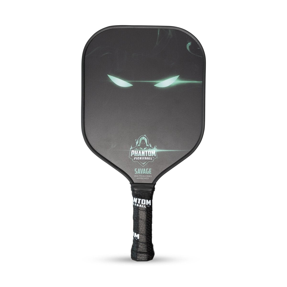 Phantom Savage Pickleball Paddle - Premium Carbon Fiber Pickleball Racket with Comfort Grip | Perfect for Indoor & Outdoor Court Games, Tournaments & Recreational Play