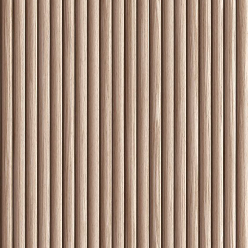 WOODFLEX Flexible Wooden Slat Under Bench Counter Panel - Oak Veneer 900mm x 600mm Half Round for Kitchen Islands & Bar Counters