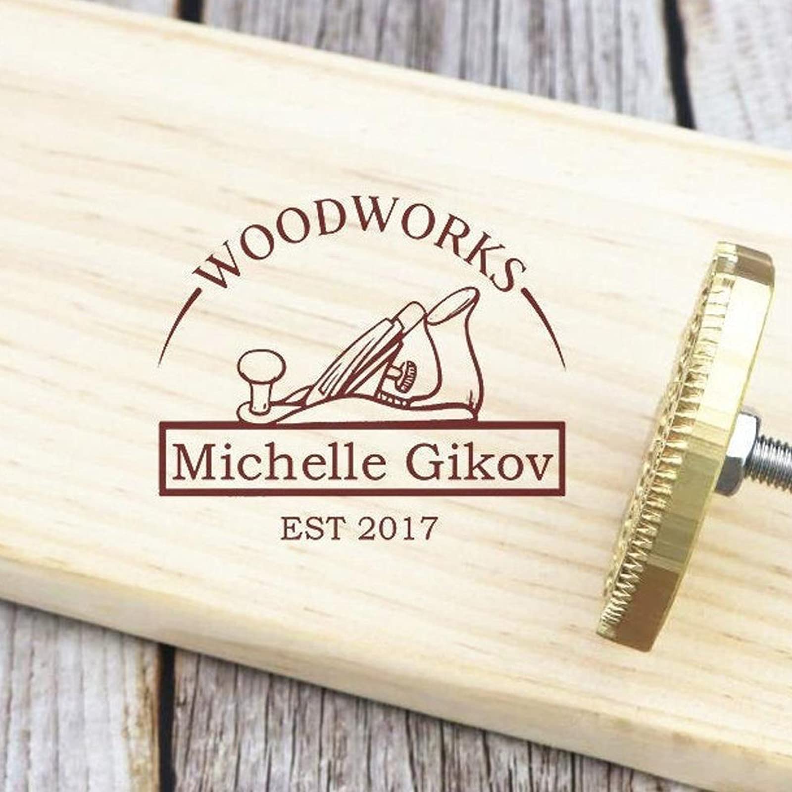 Custom Branding Iron for Wood & Leather - 1