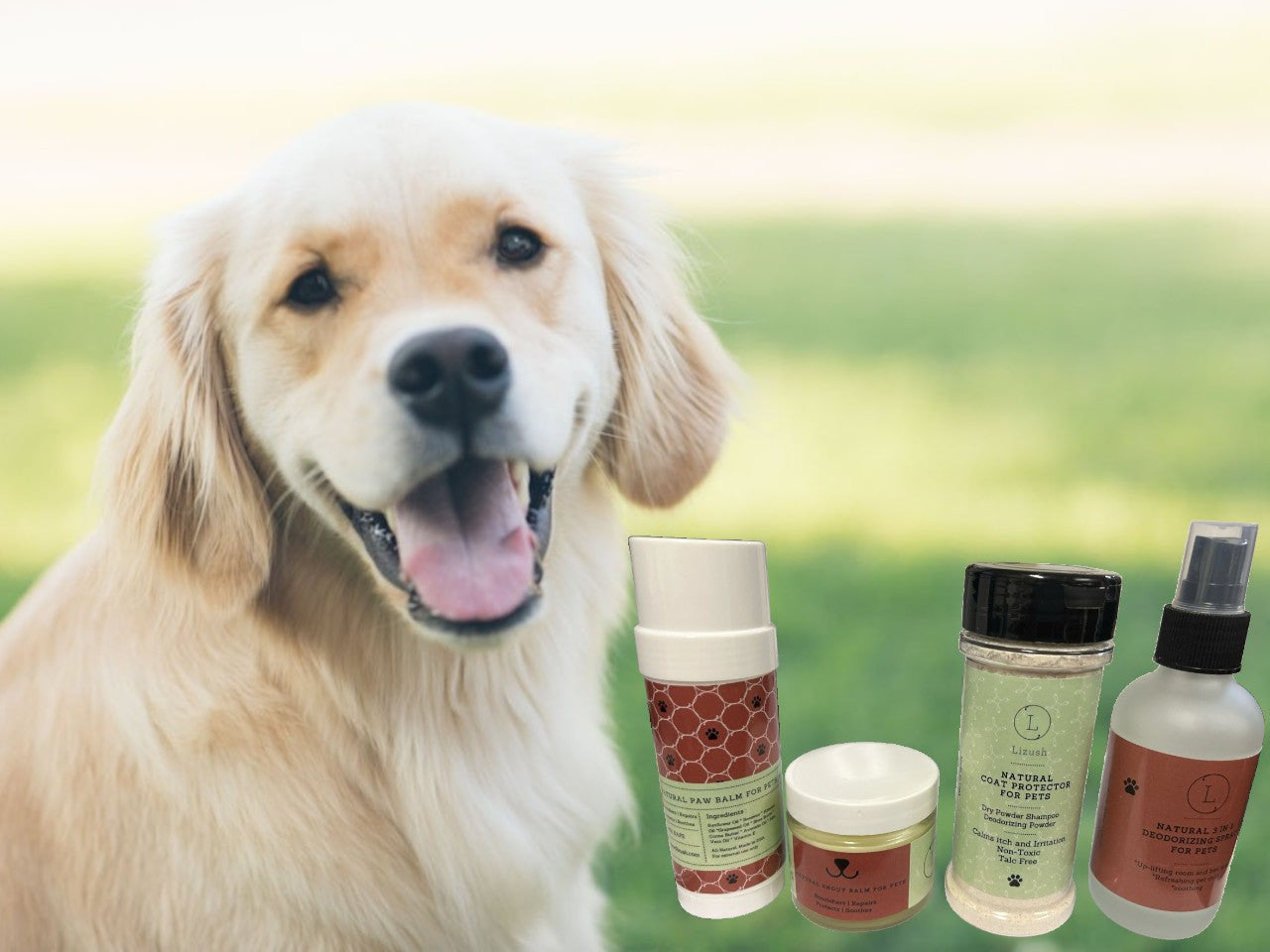 **All Natural Pet Wellness Kit – Organic Soothing Balms & Herbal Coat Powder for Dogs & Cats | Perfect Pet Pampering Gift Box for Relaxation & Skin Care**    *(Use Case: Ideal for pet owners seeking natural solutions to soothe dry skin, reduce itching, and promote a healthy coat—great for birthdays, holidays, or everyday pet care.)*