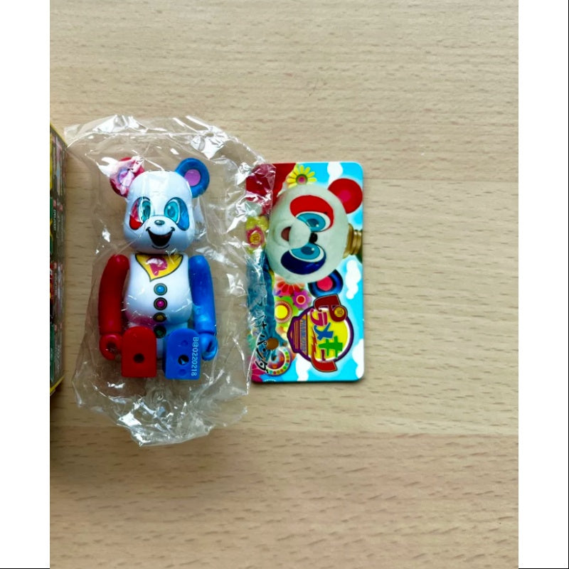 Bearbrick Series 22 ANIMAL Panda Piramekino Pirameki 100% Collectible Figure - Perfect for Display, Gifts & Anime Collections