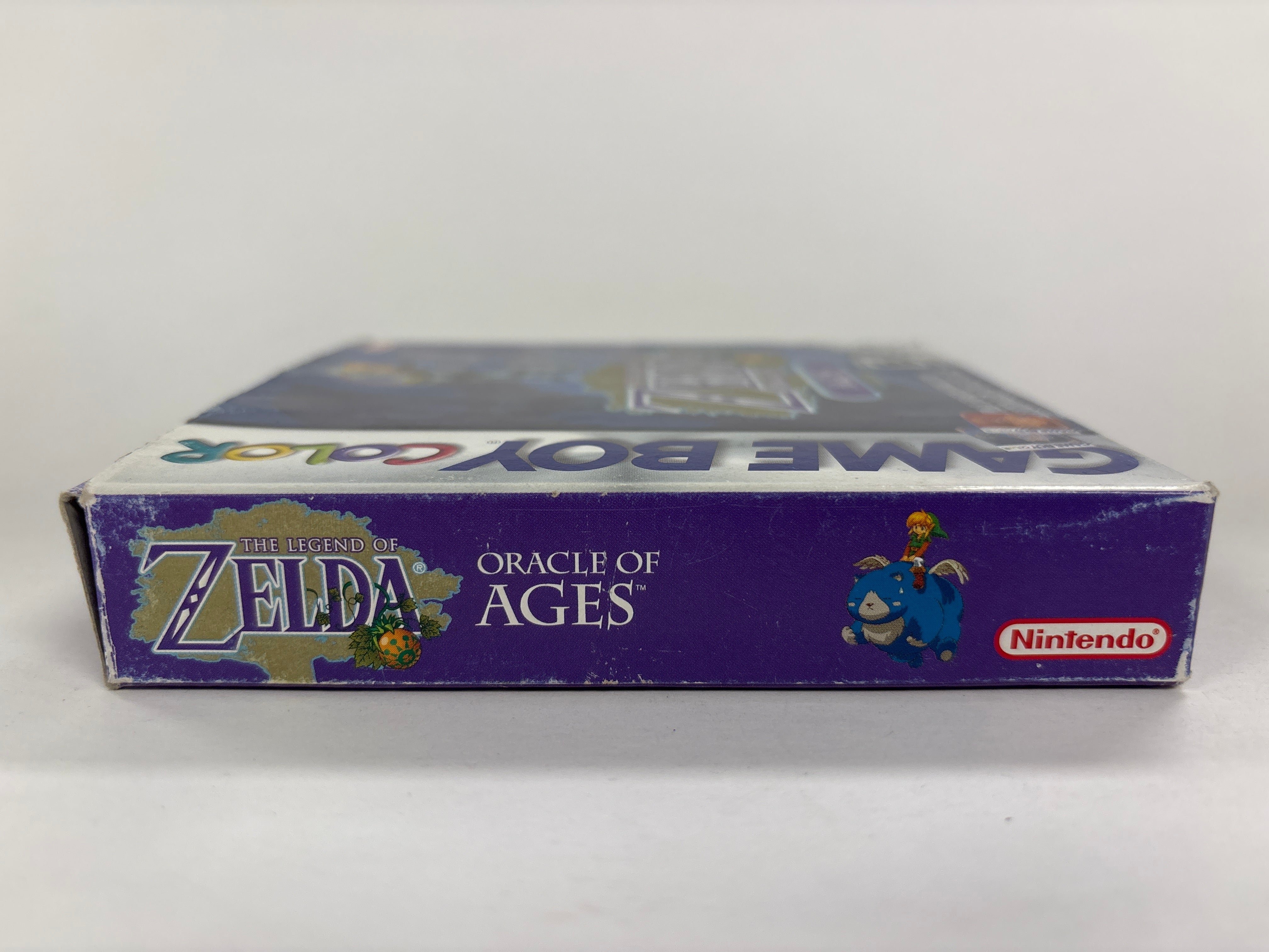The Legend of Zelda: Oracle of Ages - Complete Game Boy Color Box & Manuals Set (No Game Included) | Perfect for Collectors & Retro Gaming Display