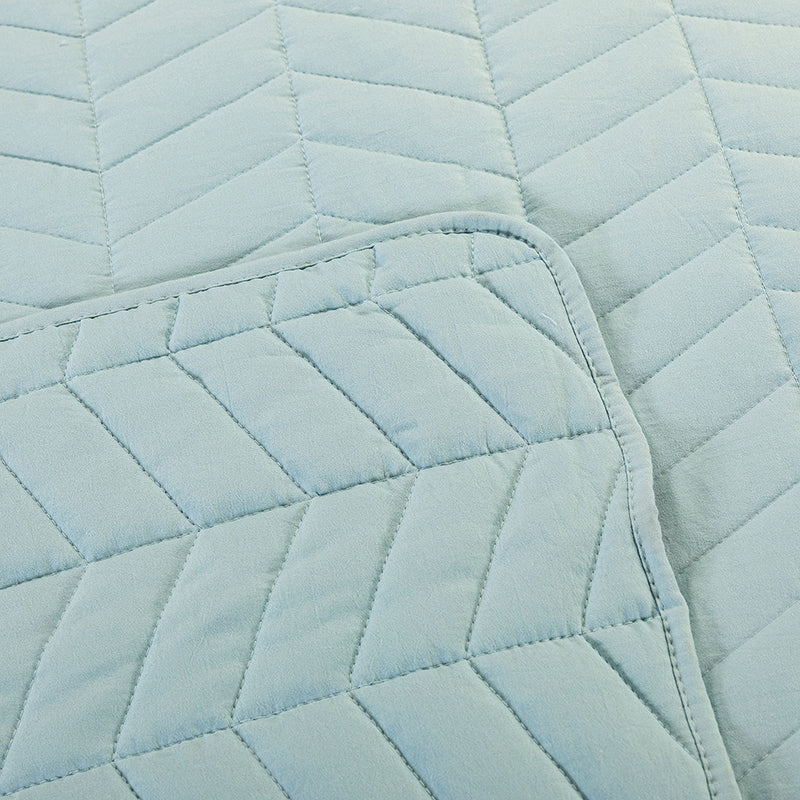 Premium Camilo Microfiber 4-Piece Quilt Set - Soft & Breathable Bedding for All Seasons | Perfect for Master Bedroom, Guest Room & Dorm Decor