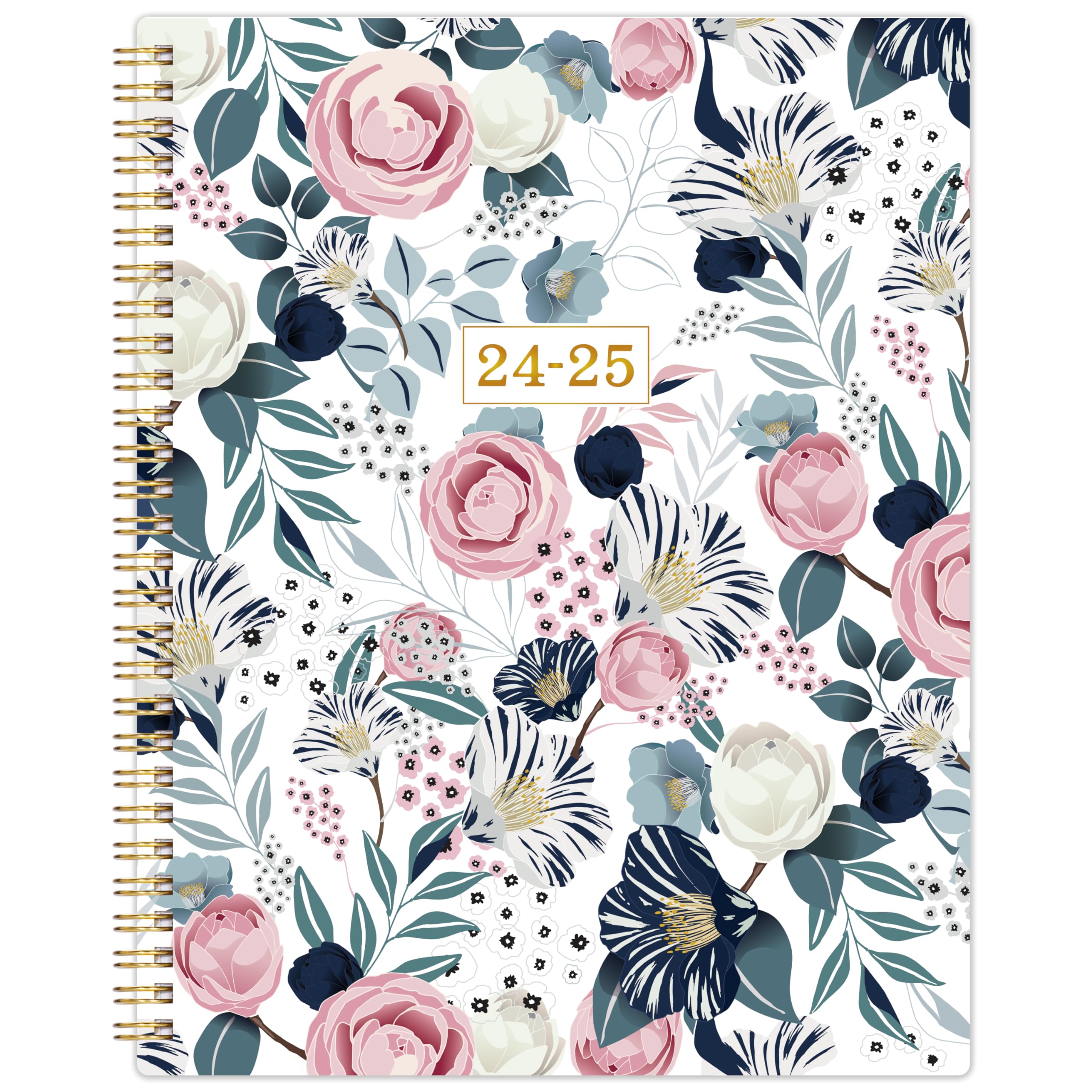 2024-2025 Weekly & Monthly Academic Planner with Tabs - July 2024 to June 2025, 8