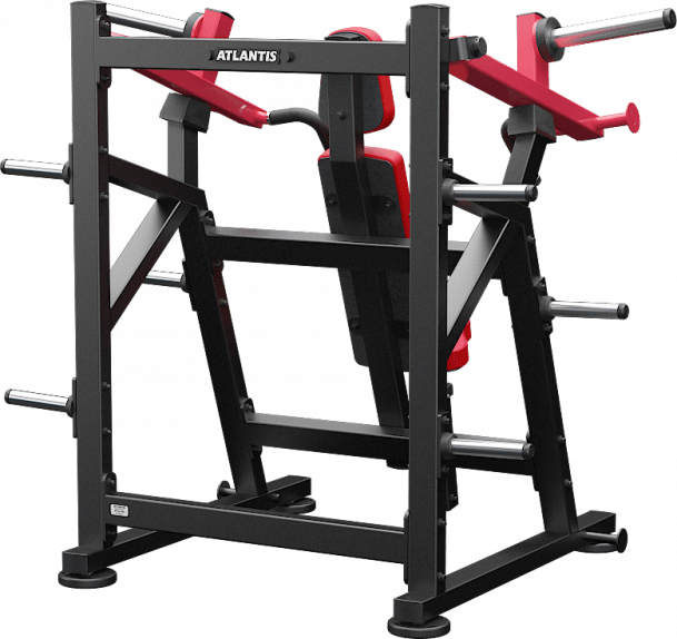 ATLANTIS Commercial Shoulder Press Machine - Heavy Duty Gym Equipment for Strength Training | Perfect for Home & Commercial Gyms, Fitness Centers & Personal Workouts
