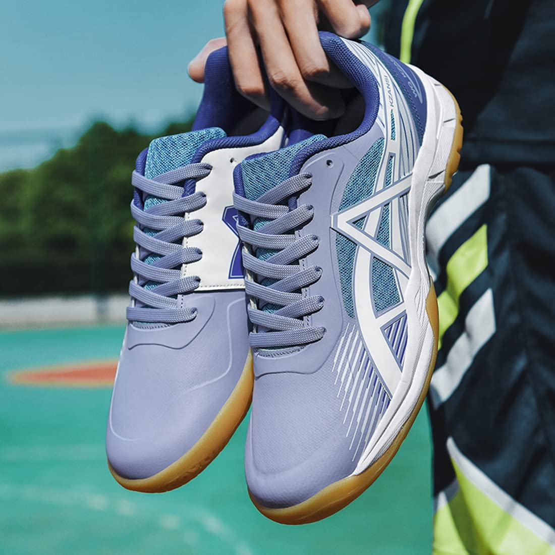 Best Women's Racquetball Volleyball Shoes - Non-Slip Pickleball & Tennis Court Shoes for Women | Lightweight Comfort for Badminton, Casual Wear & Gym Training