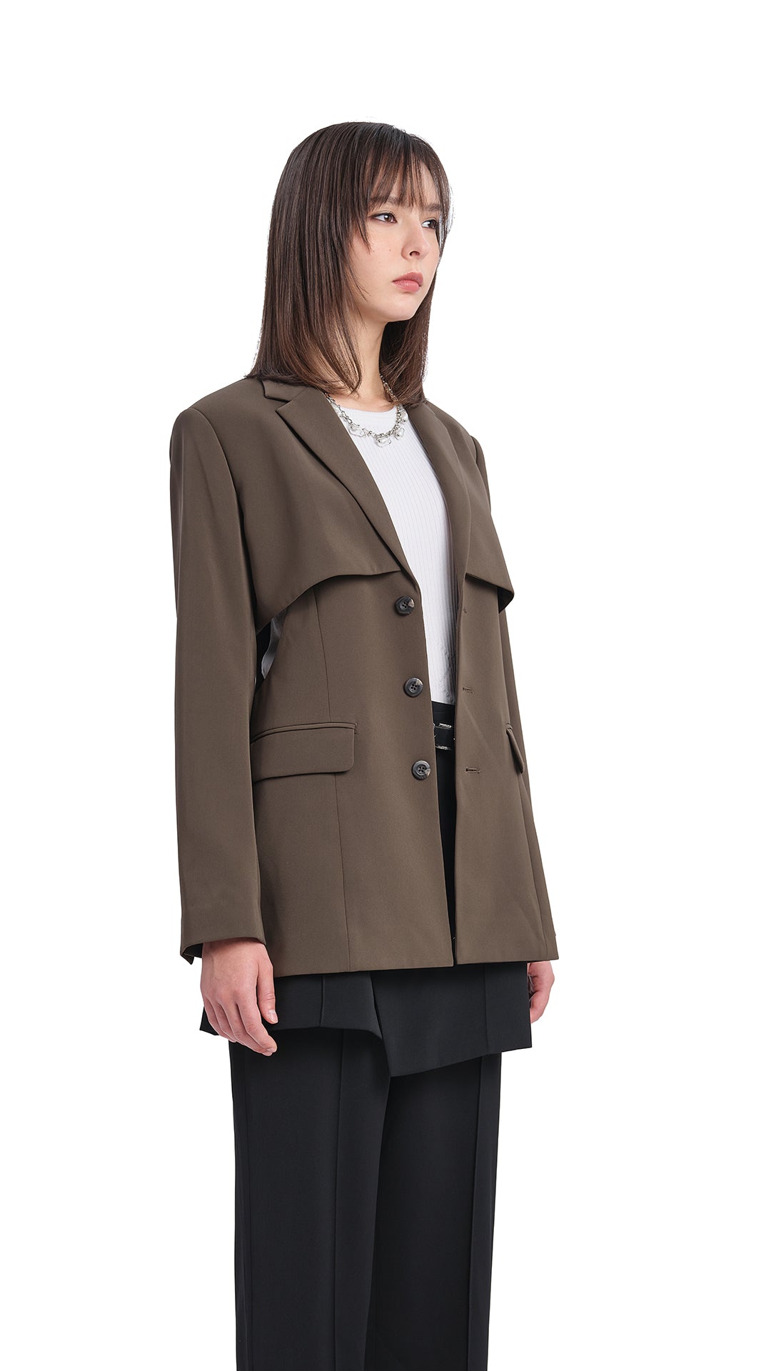 Stylish Women's Cut Out Blazer Jacket - Trendy Open Back Formal Blazer for Office, Party & Evening Outfits | Perfect for Workwear, Night Out & Special Occasions