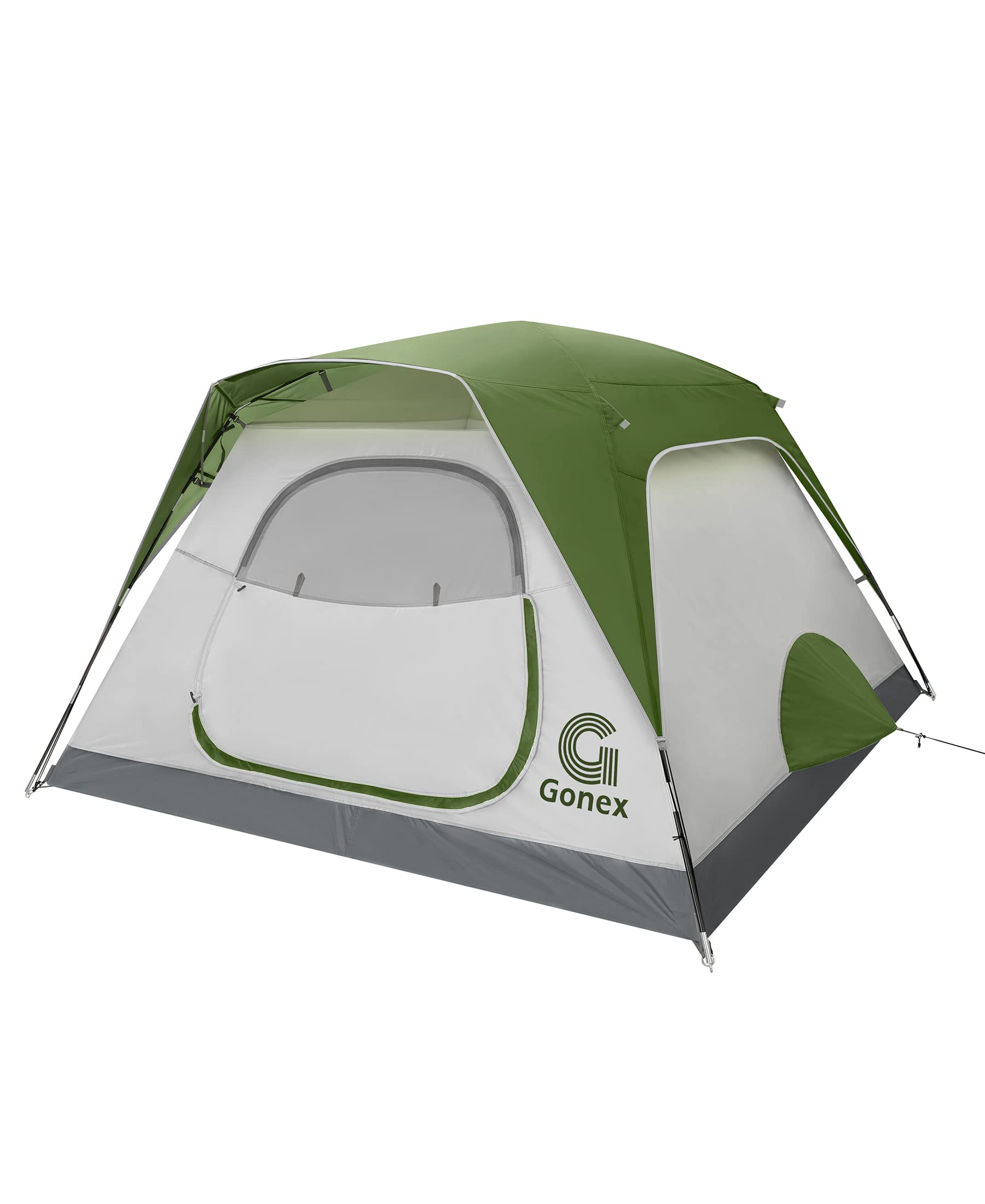 Gonex Camping Tent - 2/4/6 Person Waterproof Windproof Lightweight Dome Tent with Rainfly | Easy Setup Family Tent for Camping, Hiking, Backpacking & Outdoor Adventures | Perfect for Family Trips, Beach Outings & Music Festivals