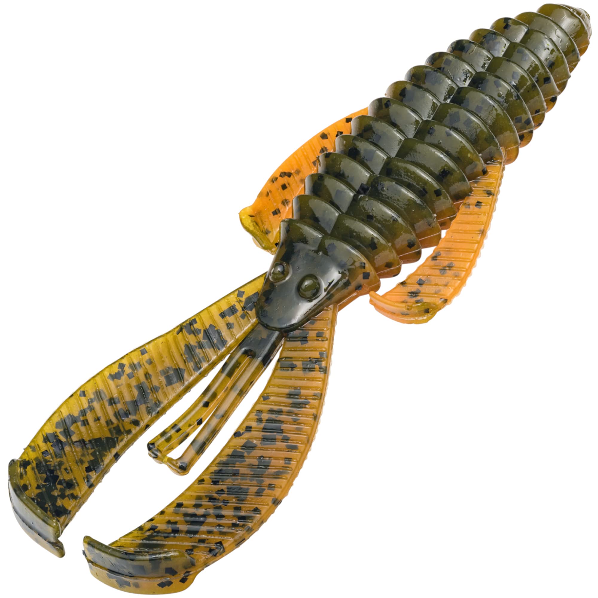 Strike King Rage Bug Soft Plastic Fishing Lure - Realistic Grub Design with Subtle Action for Bass & Panfish - Perfect for Freshwater & Saltwater Fishing