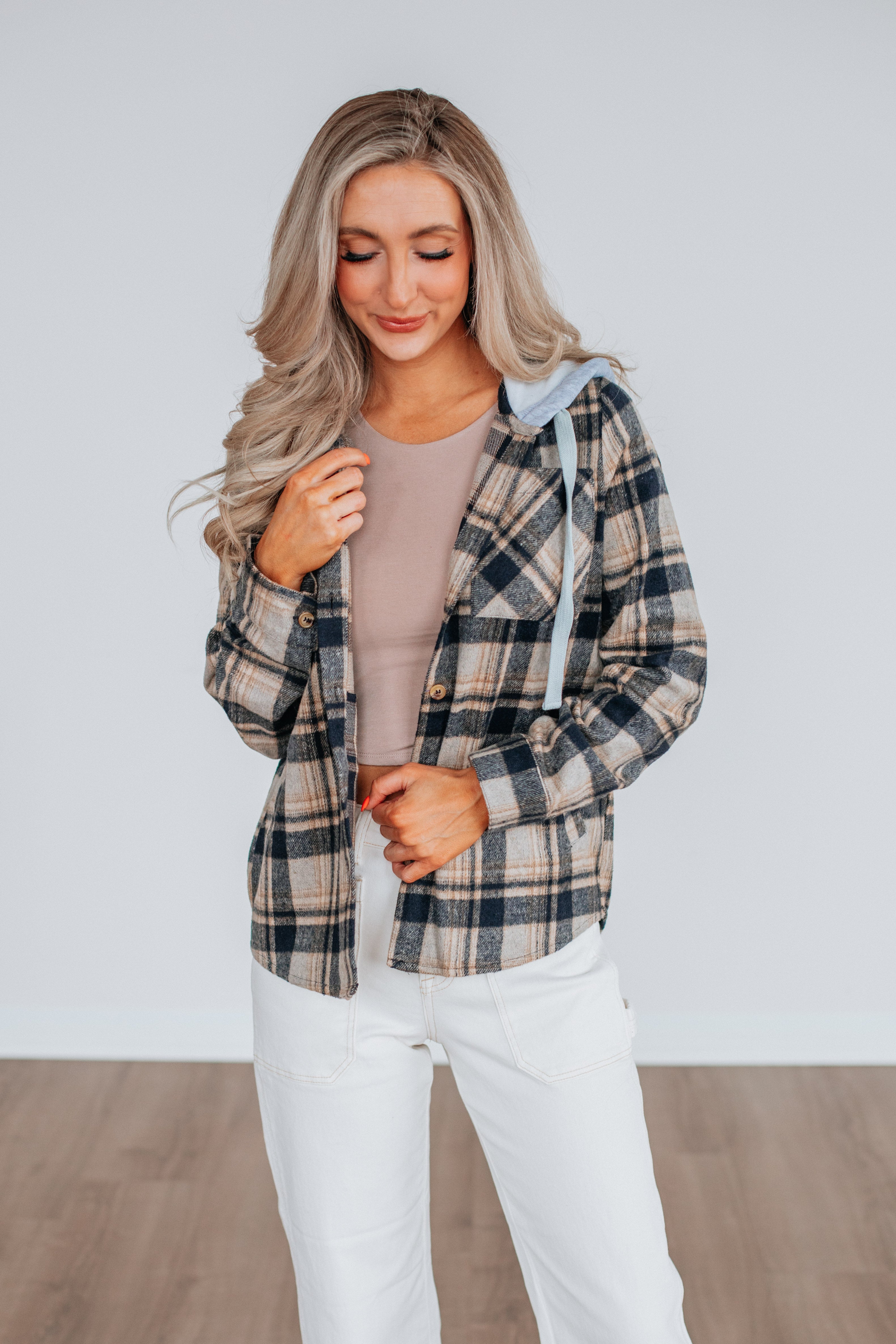 Jeremiah Flannel Shacket in Navy Mix - Stylish & Comfortable Overshirt for Men | Perfect for Casual Outings, Layering, and Outdoor Adventures
