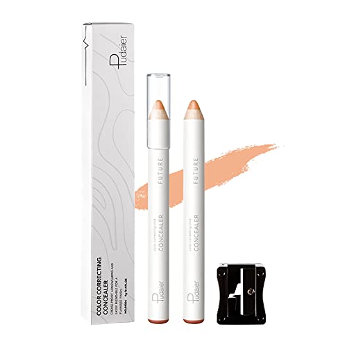 Brightening & Correcting Concealer Stick - Contour, Highlight & Cover Dark Circles, Acne Spots - Seamless Makeup for Face & Lips | Perfect for Everyday Wear, Date Night & Professional Makeup Looks