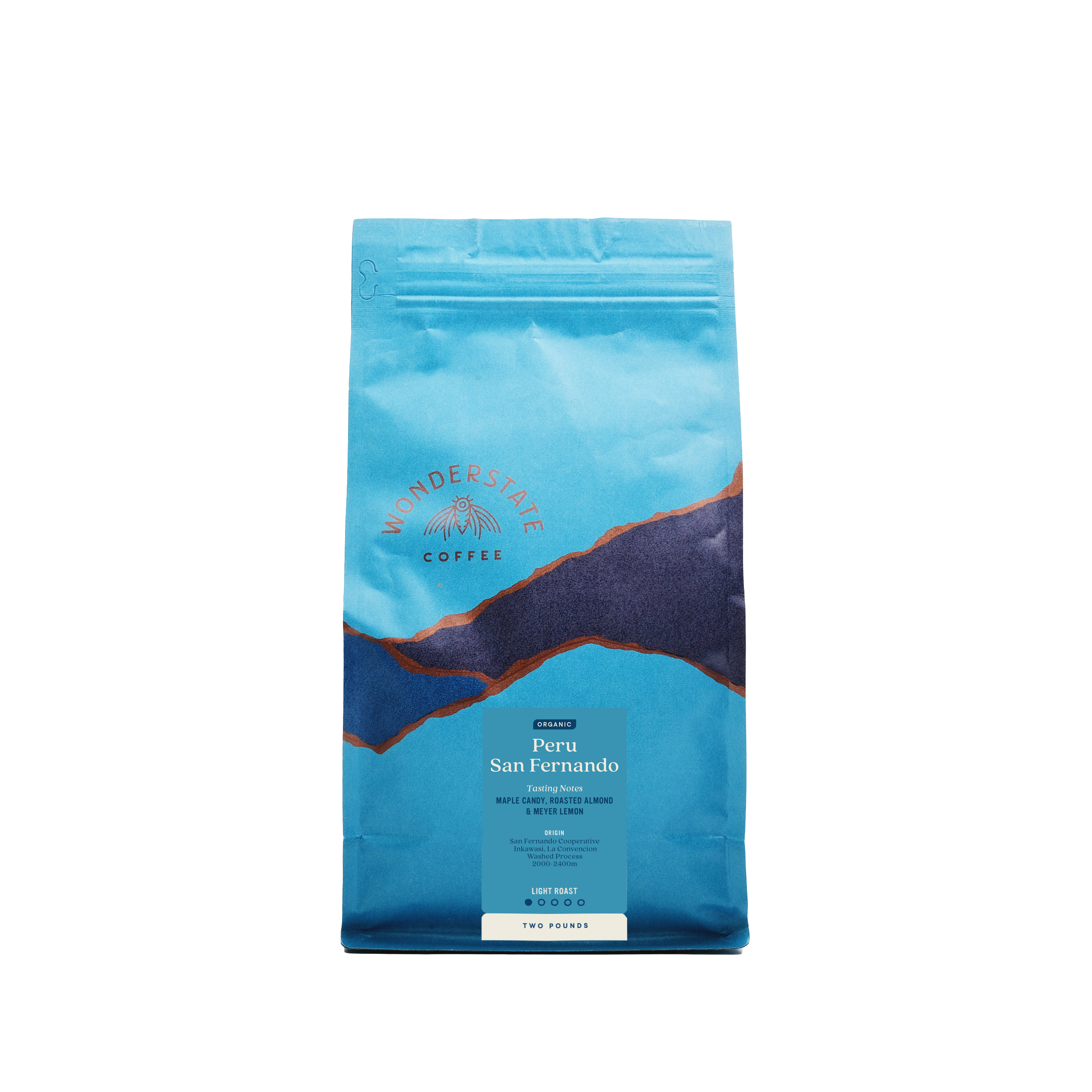 Organic Peru San Fernando Coffee Beans - Premium Single Origin Arabica for Espresso & Drip Brew | Perfect for Home Brewing, Office Use & Gifts