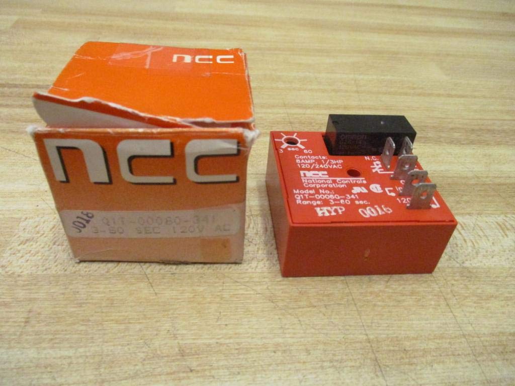 Q1T-00060-341 Solid State Timer Relay 3-60 Seconds - New in Box for Industrial Automation & Control Systems