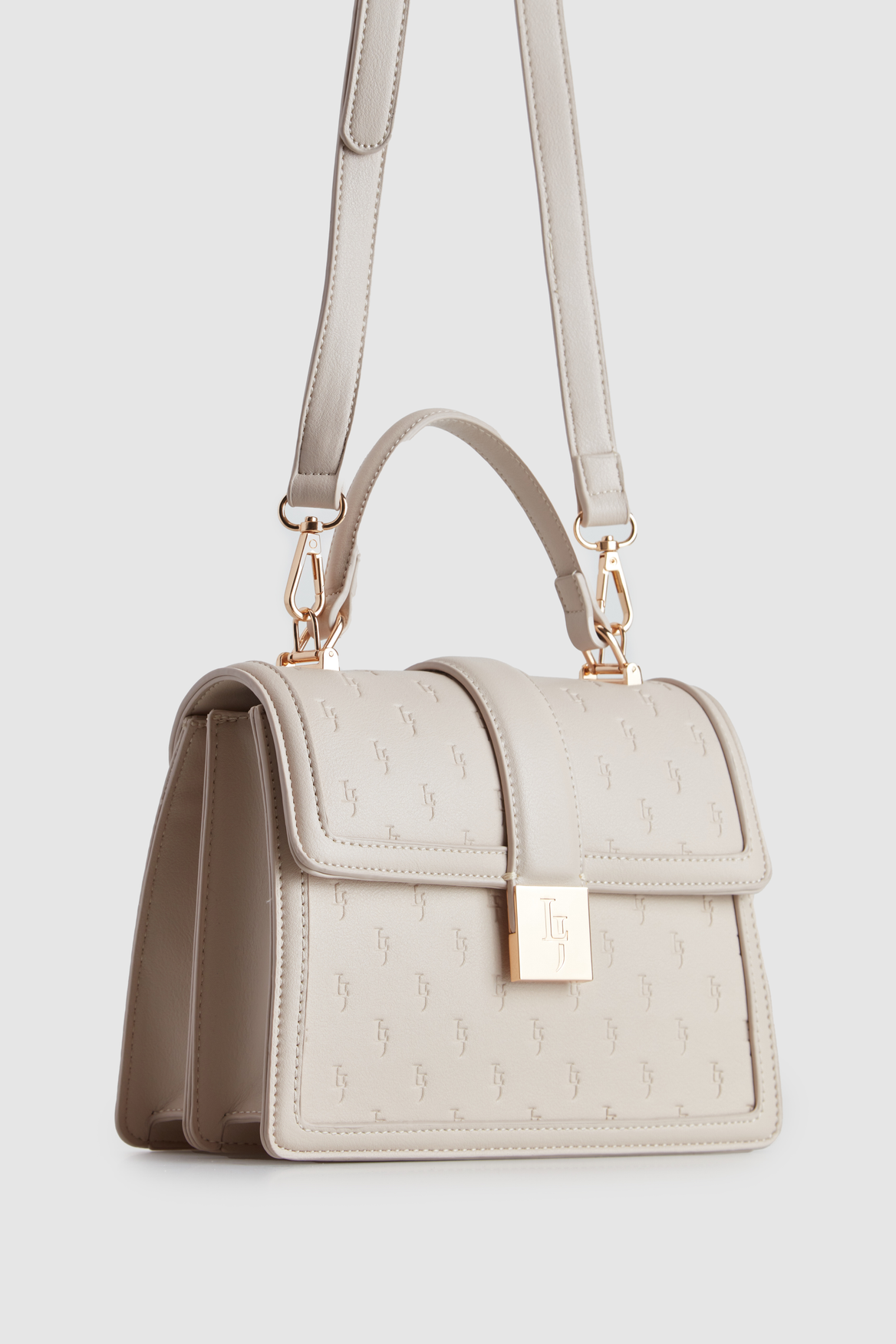 Stylish Embossed Leather Top Handle Handbag for Women - Elegant Crossbody & Shoulder Bag for Work, Travel & Everyday Use