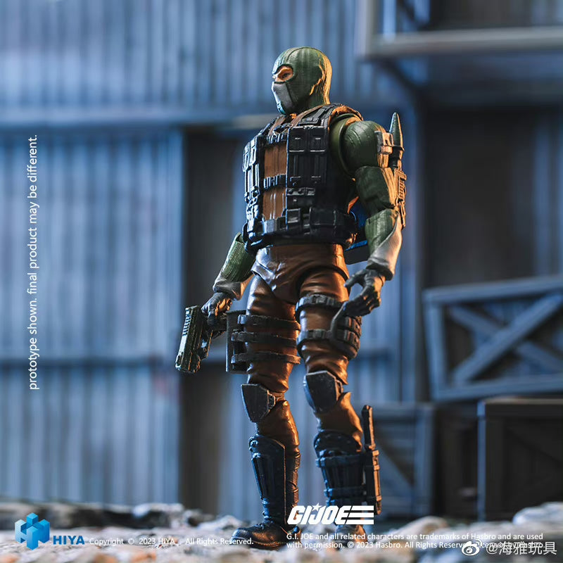 1/18 HIYA 4inch G.I.JOE Beach Head Action Figure - Exquisite Mini Collectible for Display & Play - Perfect for Collectors, Gifts, and Diorama Scenes