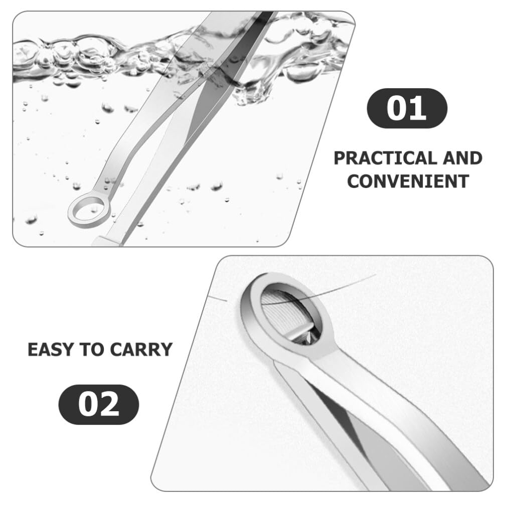 Beavorty Professional Nose Hair Trimmer Set - Stainless Steel Nose Hair Tweezers & Clippers for Men & Women - Painless Nasal Hair Removal Tool for Grooming, Eyebrow & Eyelash Trimming - Perfect for Travel & Daily Personal Care