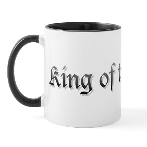 White/Black Inside - King Of The Castle Mug