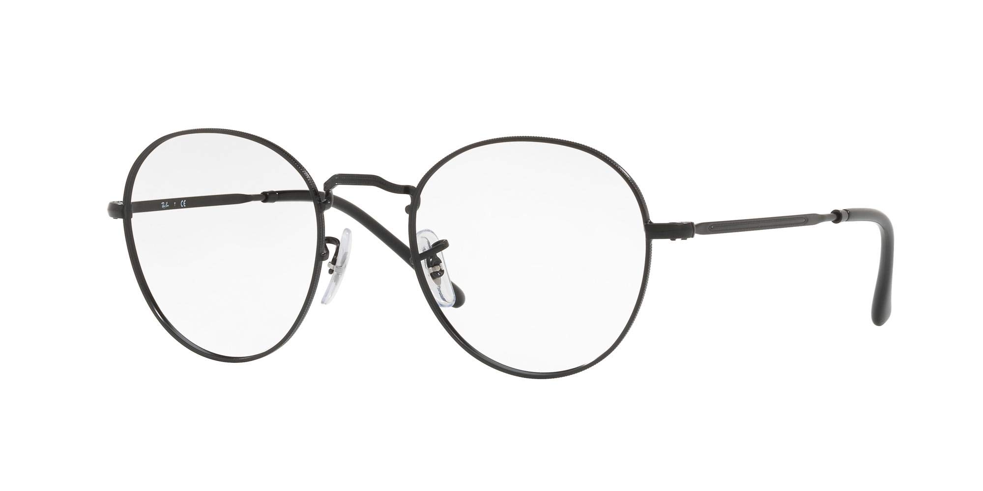 Ray-Ban RX3582V David Round Prescription Eyeglass Frames - Classic Retro Style for Men & Women - Perfect for Reading, Work & Daily Wear
