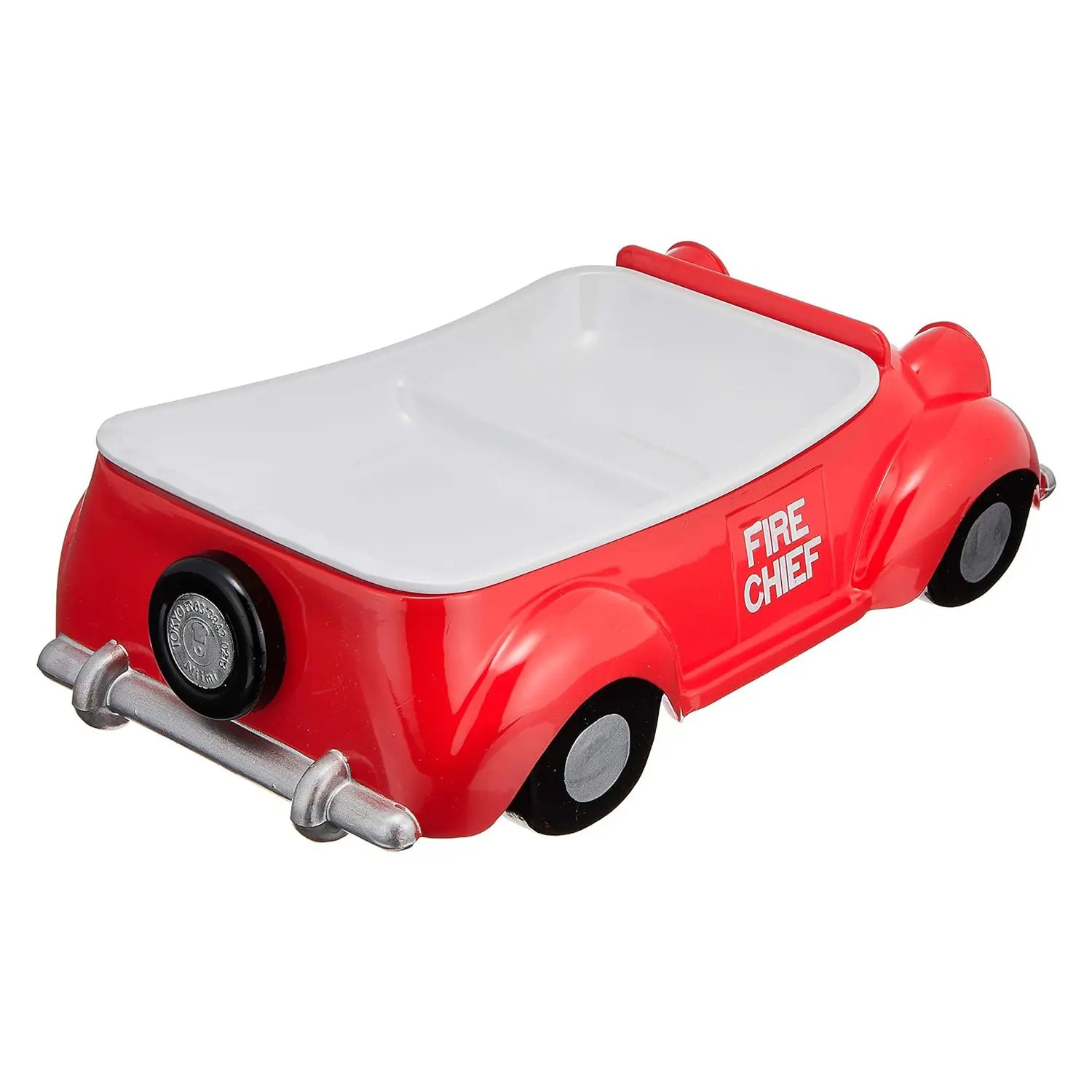 Fire Truck Kids Plate Set - BPA-Free ABS Resin Durable Dishware for Children - Perfect for Birthday Parties, School Lunches & Everyday Meals