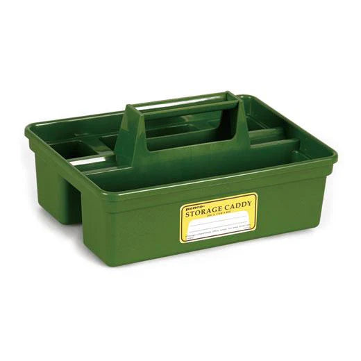 Large Storage Caddy Organizer - Spacious Green Utility Bin for Bathroom, Kitchen & Office Organization | Perfect for Toys, Towels & Supplies