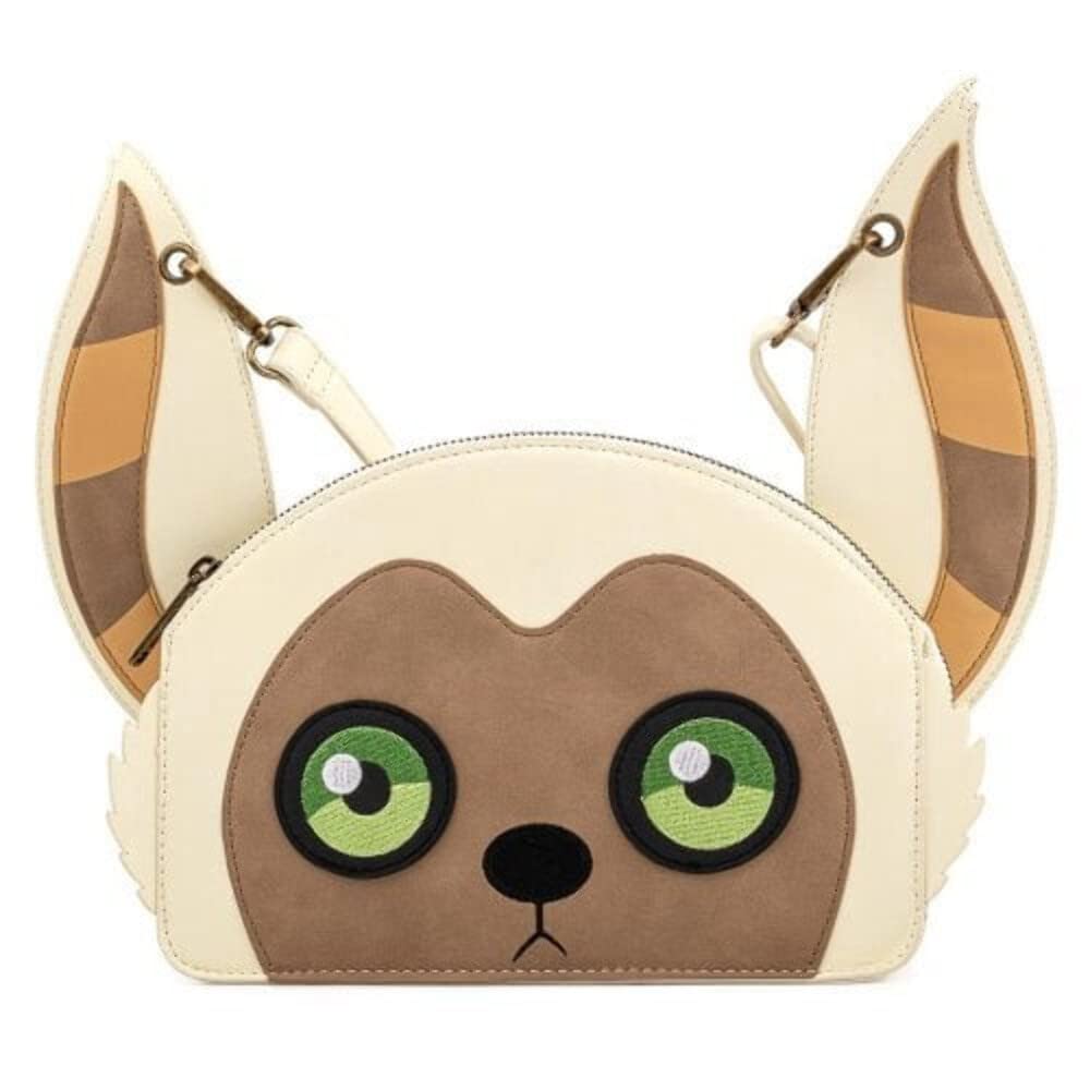 Loungefly Nickelodeon Avatar Momo Crossbody Bag - Cute Cartoon Character Purse for Women & Girls | Perfect for Cosplay, Conventions & Everyday Use