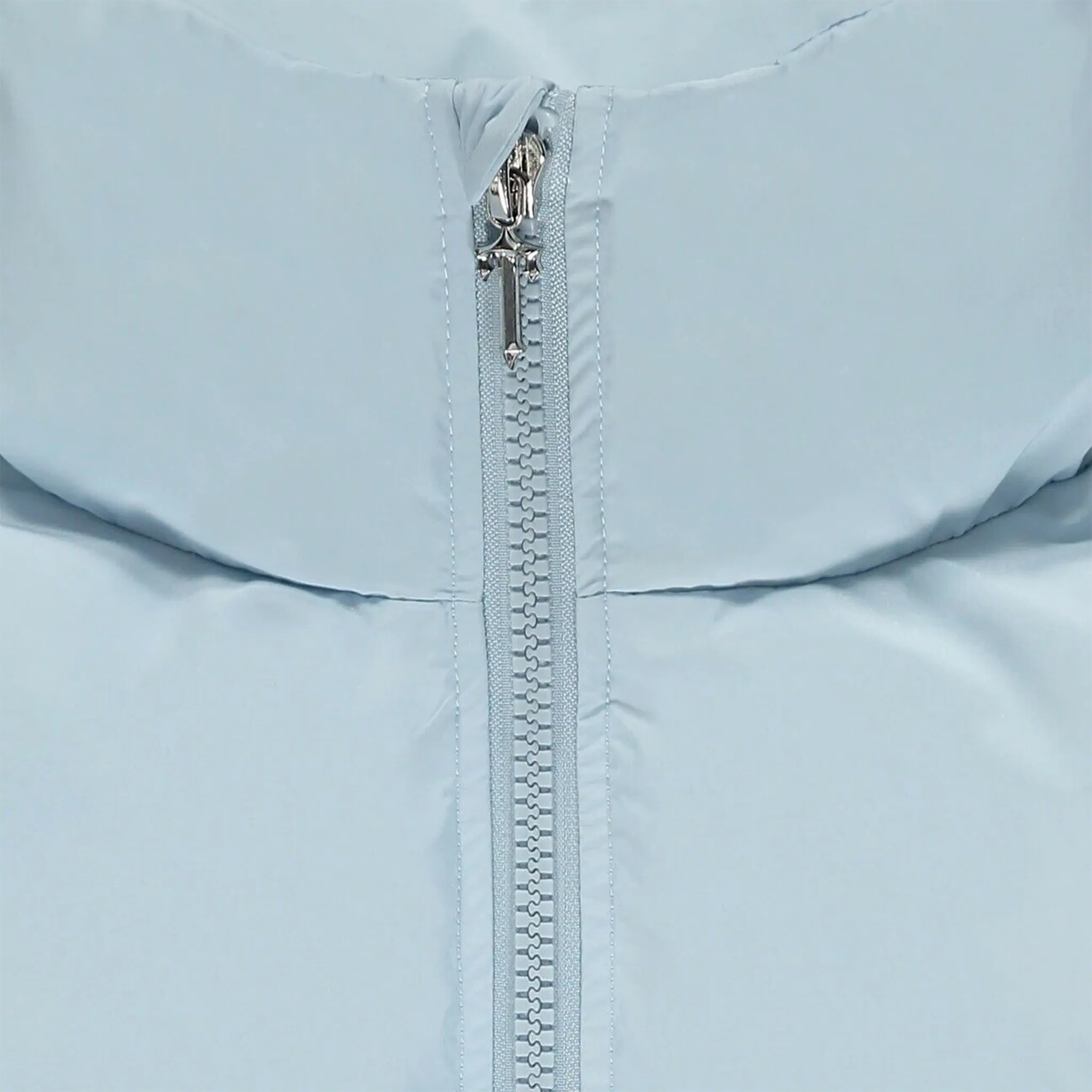 Trapstar Hyperdrive Puffer Jacket - Sky Blue Winter Coat for Men & Women | Warm Insulated Outerwear for Cold Weather, Streetwear Fashion, Urban Style