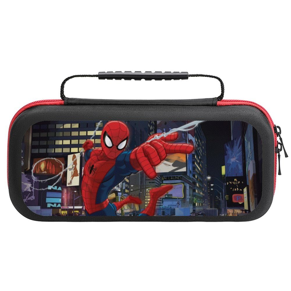 Premium Protective Case for Nintendo Switch OLED & Switch - Durable Travel Carrying Case with Extra Storage Space | Perfect for Gaming On-The-Go, Travel Protection & Accessories Organization