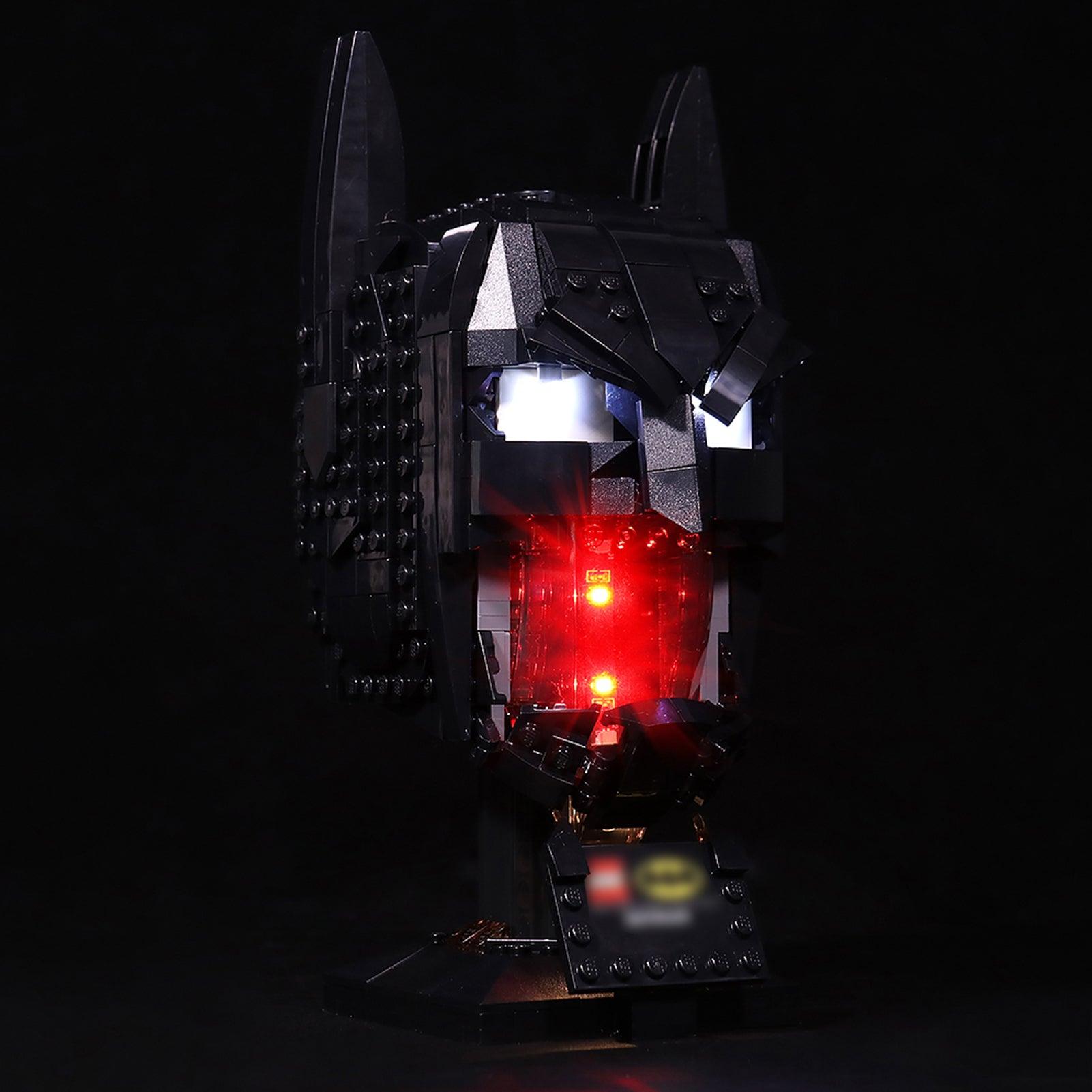 LEGO DC Batman Cowl 76182 Light Kit - LED Lighting Set for Superhero Display & Home Decor