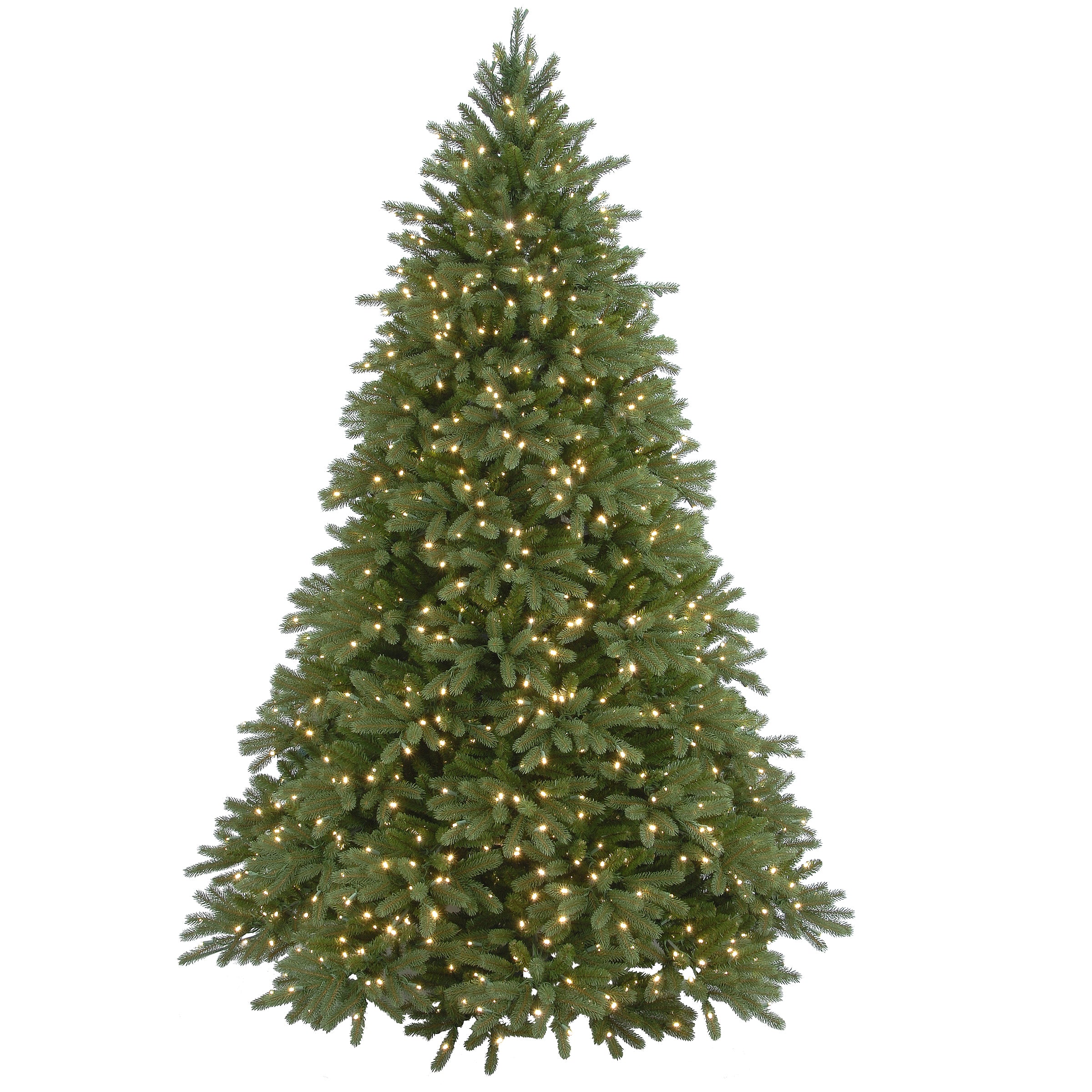 7.5 ft Pre-Lit Artificial Christmas Tree with Realistic Jersey Pine Needles - Perfect for Living Room, Office, and Holiday Decorations