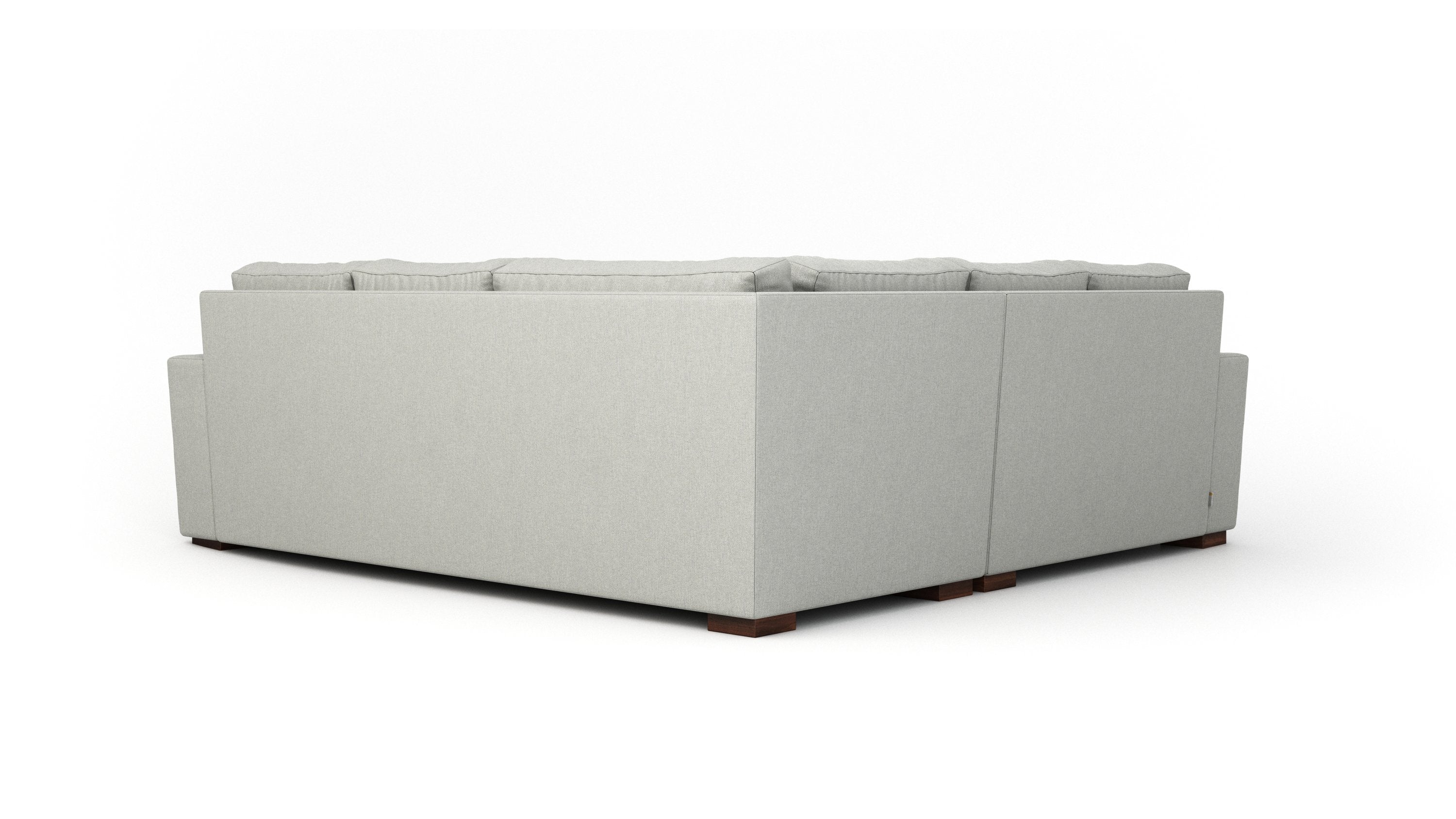Extra Deep Couch Potato Sectional Sofa - Ultra Comfortable Lounge & Relaxation for Living Room, Family Room, or Home Theater