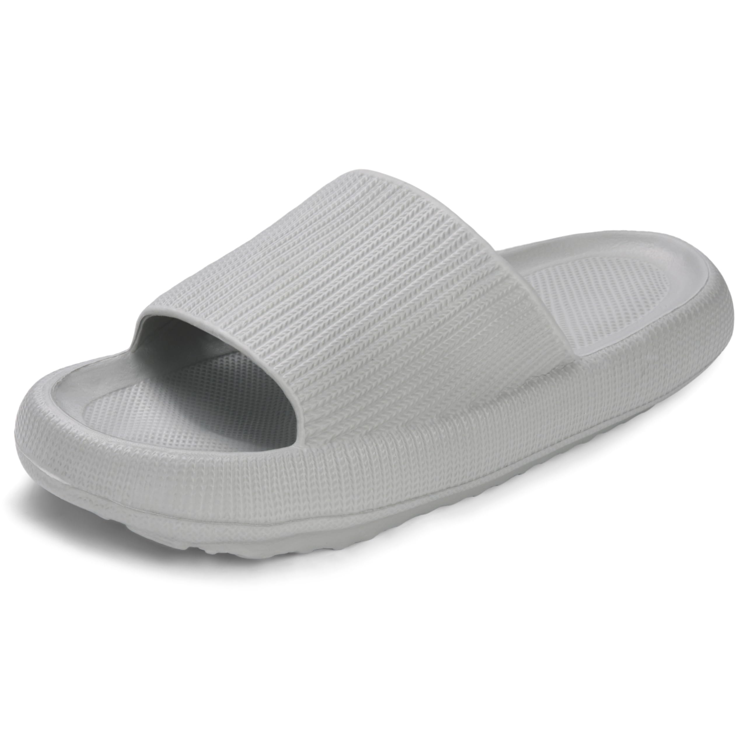 **VONMAY Cloud Slides for Men & Women - Quick Drying Pillow Slippers with Non-Slip Sole - Cushioned Thick Sole for Comfort & Support - Perfect for Shower, Pool, Beach & Indoor Use**