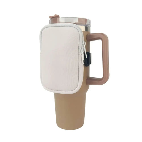 Neoprene Water Bottle Holder for Stanley Quencher 40oz & 20oz - Insulated Sleeve for Adventure, Hiking, Gym & Outdoor Activities