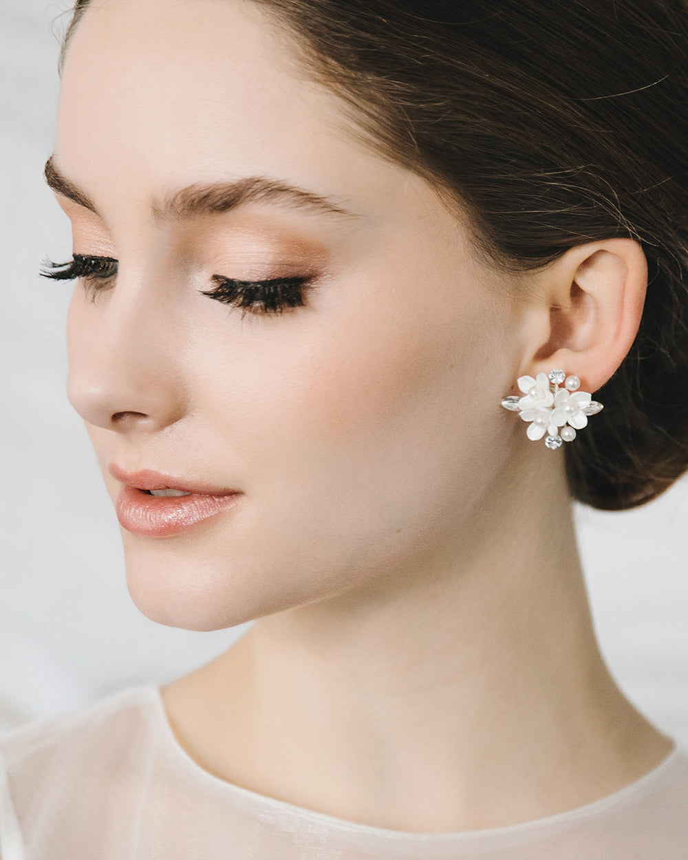 Elegant Pearl Stud Earrings for Women - 14K Gold Plated Hypoallergenic Earrings - Perfect for Weddings, Parties & Everyday Wear